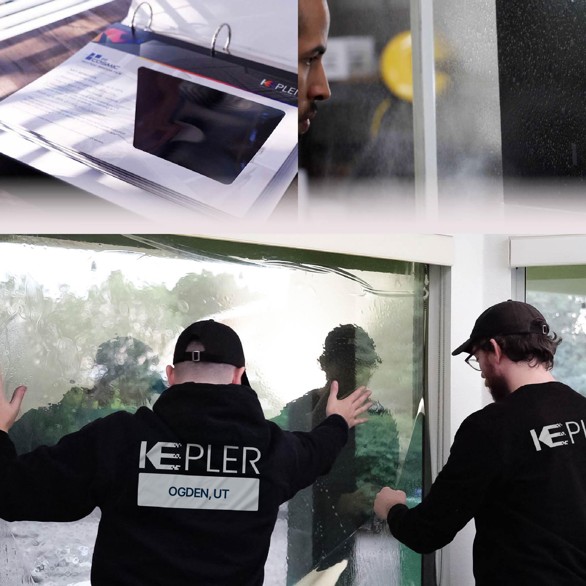 Kepler Specialist Performing Commercial Window Tinting in Ogden Ogden