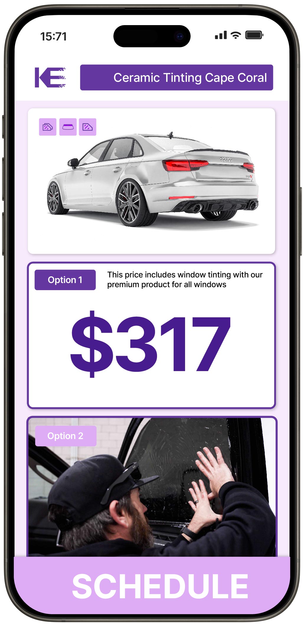 View Competitive Ceramic Window Tinting Rates in Cape Coral, Florida