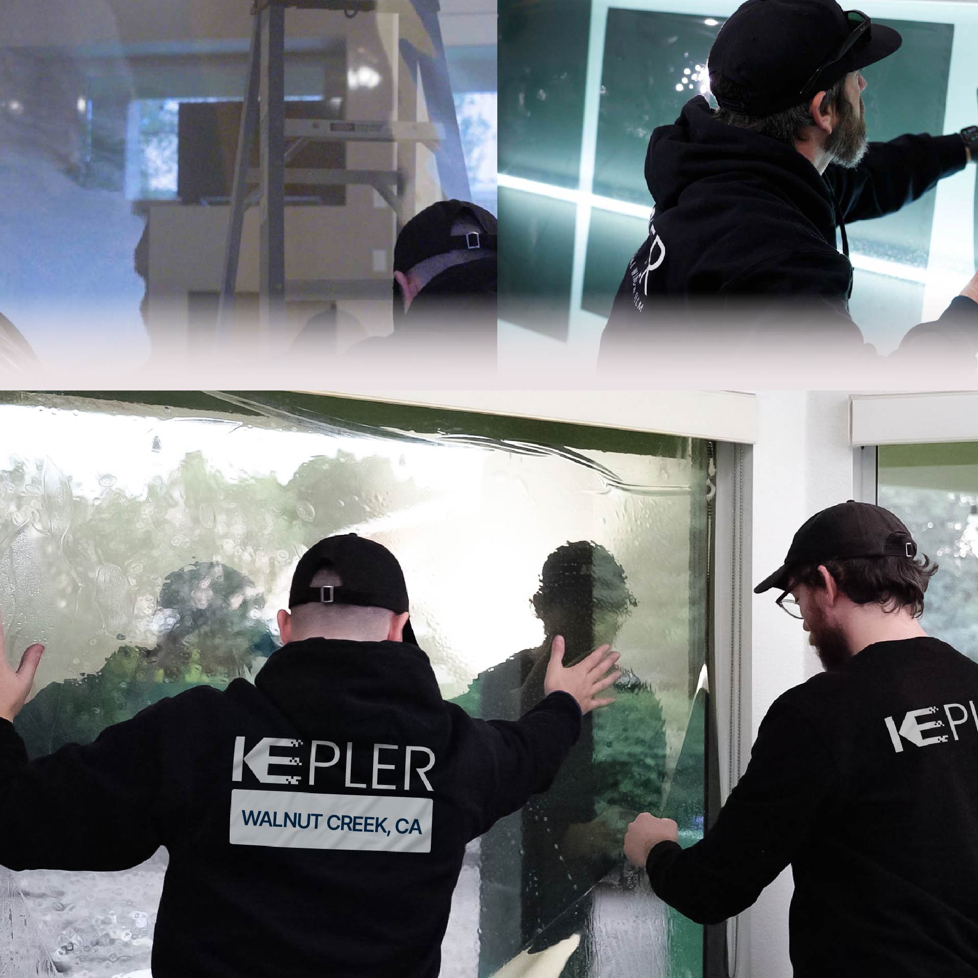 Kepler Specialist Performing Commercial Window Tinting in Walnut Creek Walnut Creek