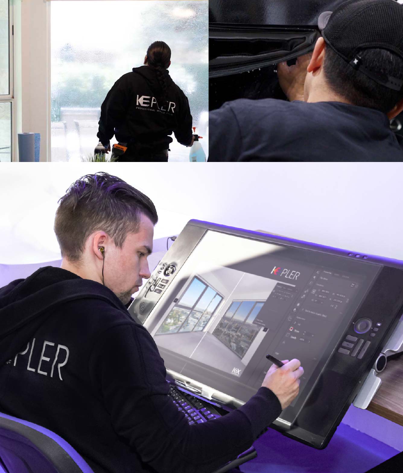 Kepler Specialist Performing Commercial Window Tinting in Peabody Peabody