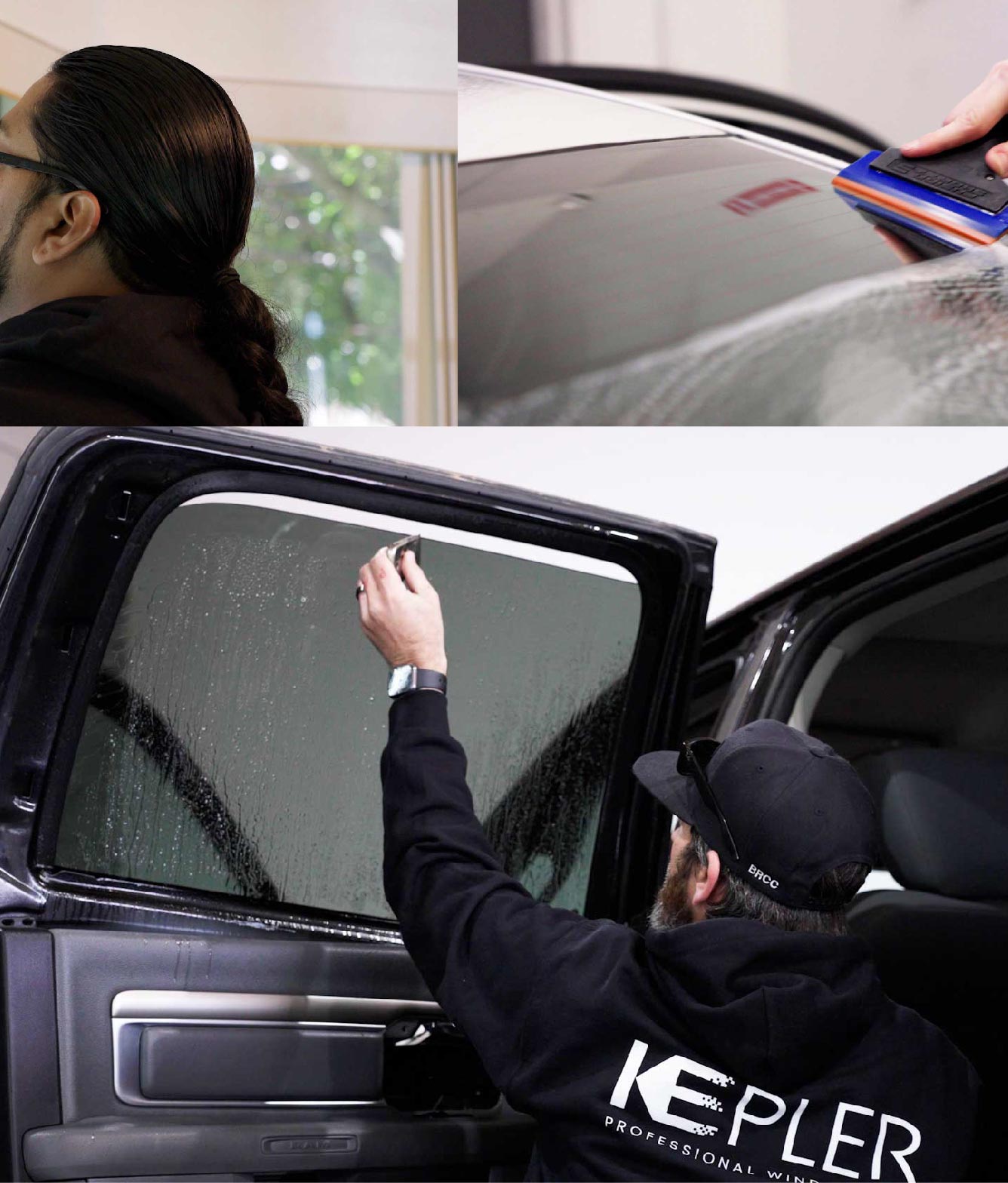 Kepler Window Tinting Specialists at Work in Dana Point, California