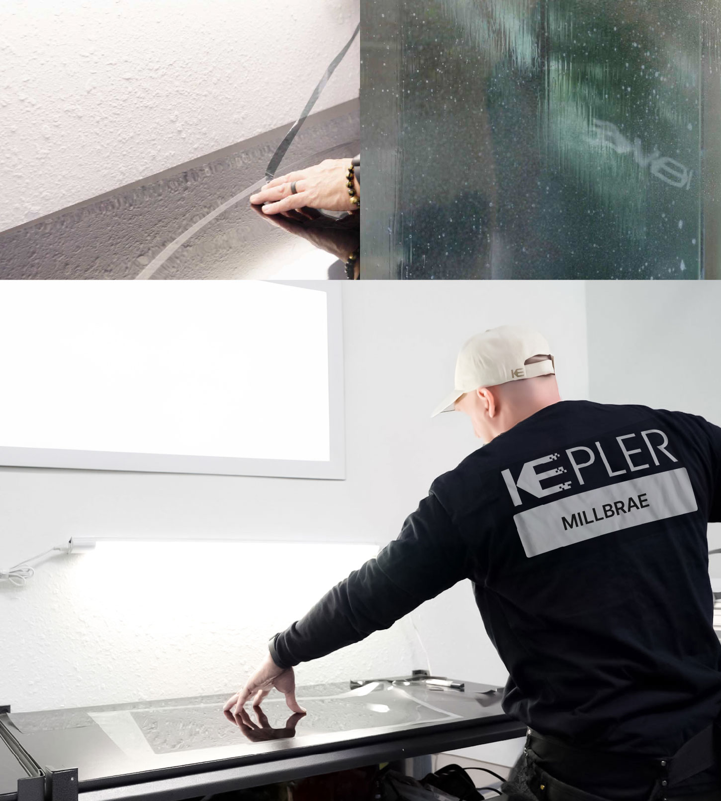 Window Tinting Specialist Cutting Film in Millbrae, California