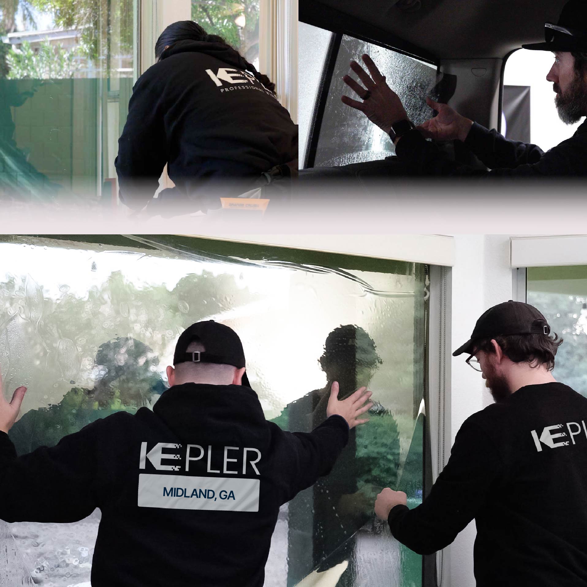 Kepler Specialist Performing Commercial Window Tinting in Midland Midland