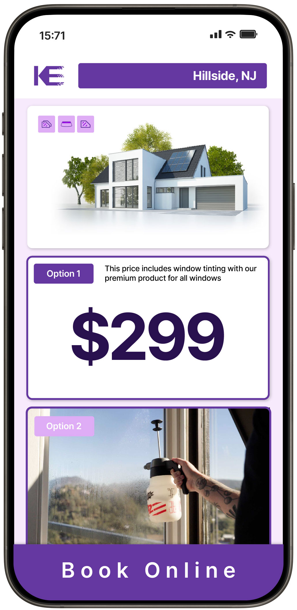 View Competitive Home Window Tinting Prices in Hillside, New Jersey