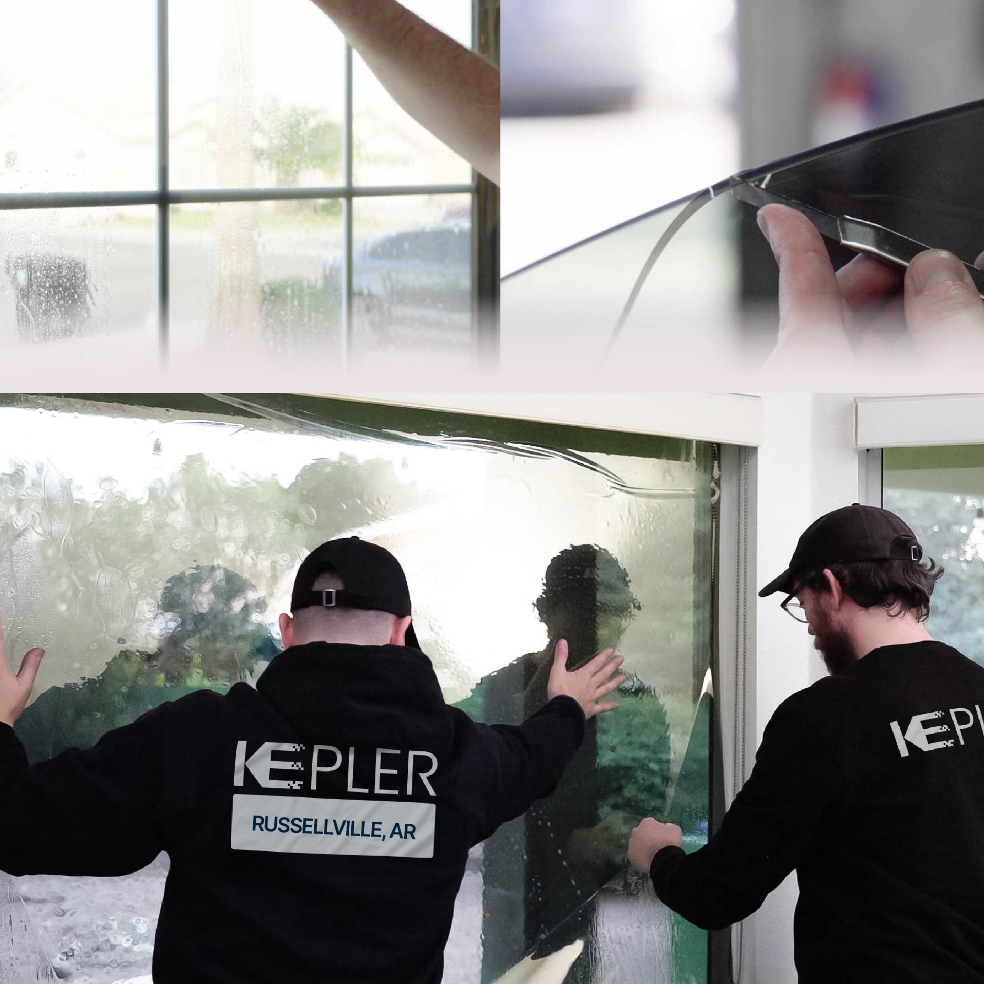 Kepler Specialist Performing Commercial Window Tinting in Russellville Russellville