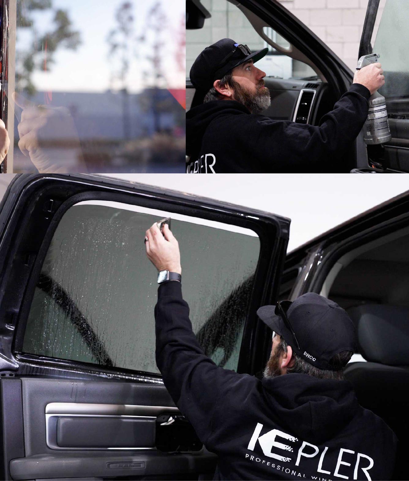 Kepler Window Tinting Specialists at Work in Fayetteville, Georgia