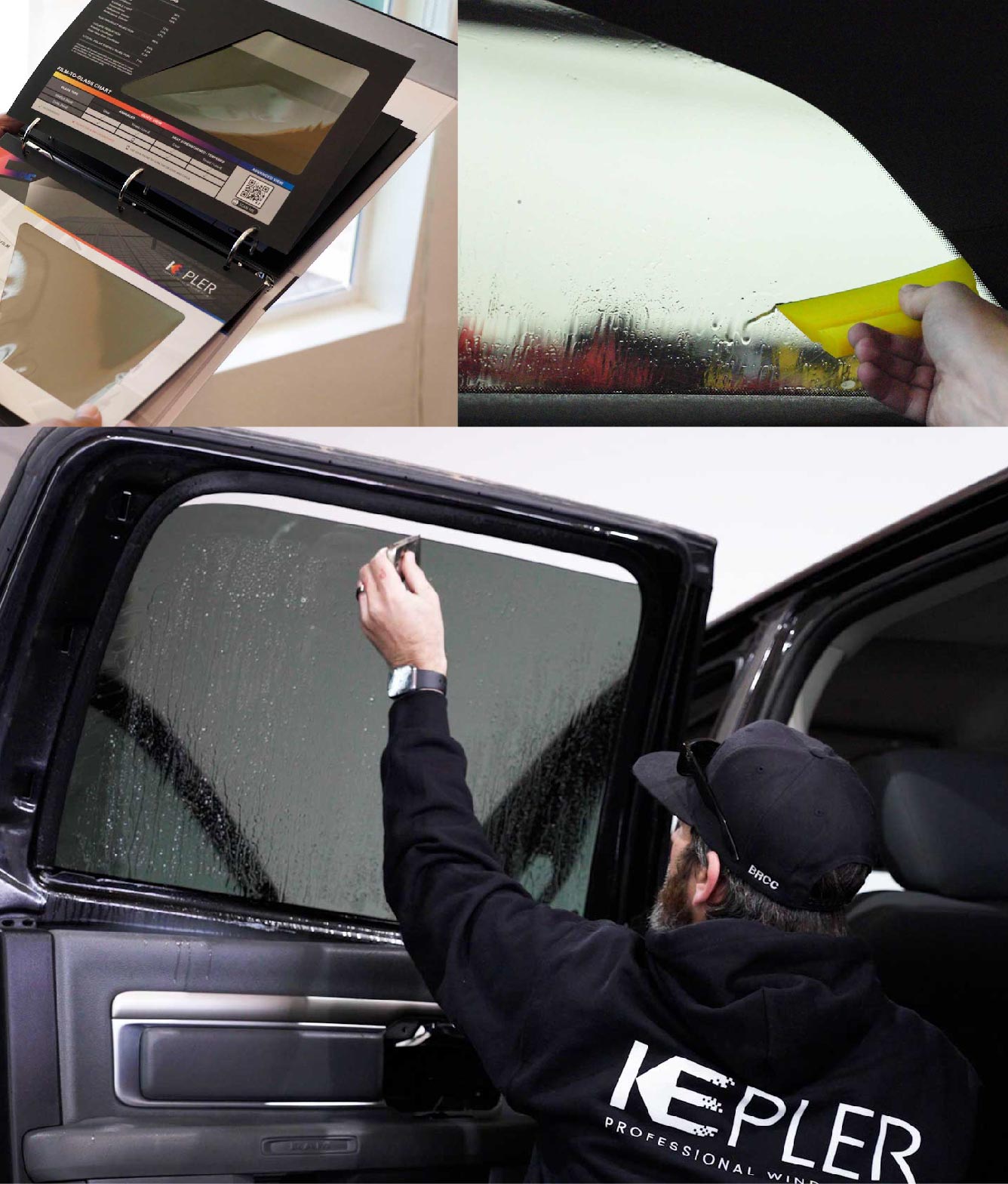 Kepler Window Tinting Specialists at Work in Palm Harbor, Florida
