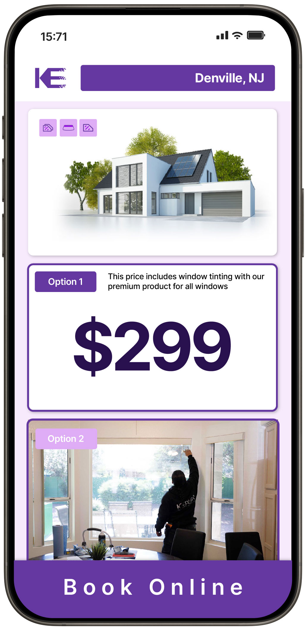 View Competitive Home Window Tinting Rates in Denville, New Jersey