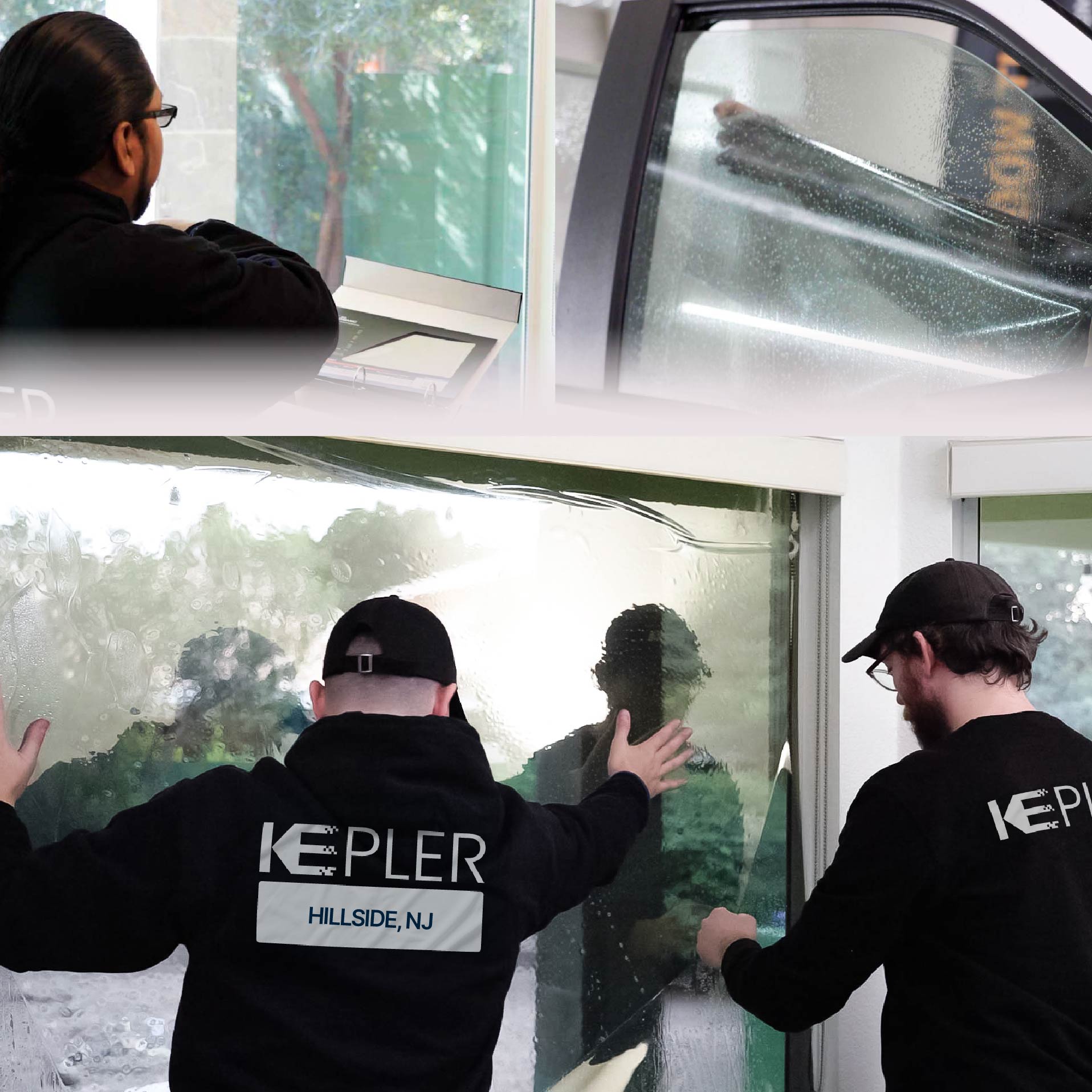Kepler Specialist Performing Commercial Window Tinting in Hillside Hillside