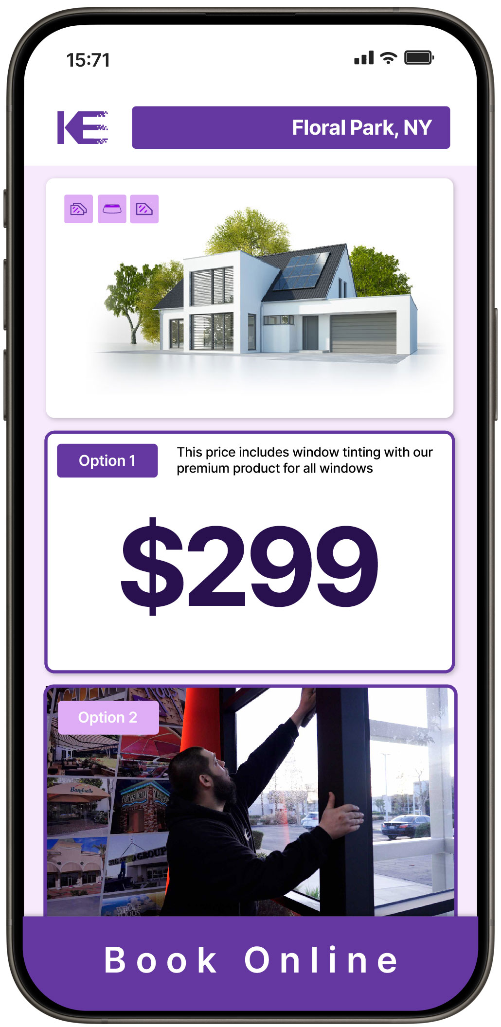 View Affordable Home Window Tinting Prices in Floral Park, New York