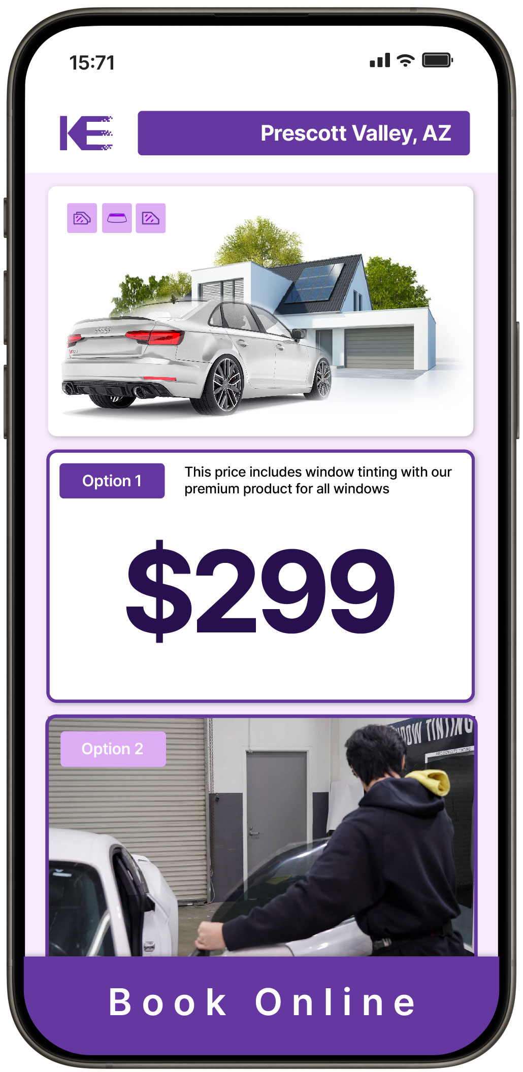 View Competitive Window Tinting Prices in Prescott Valley, Arizona