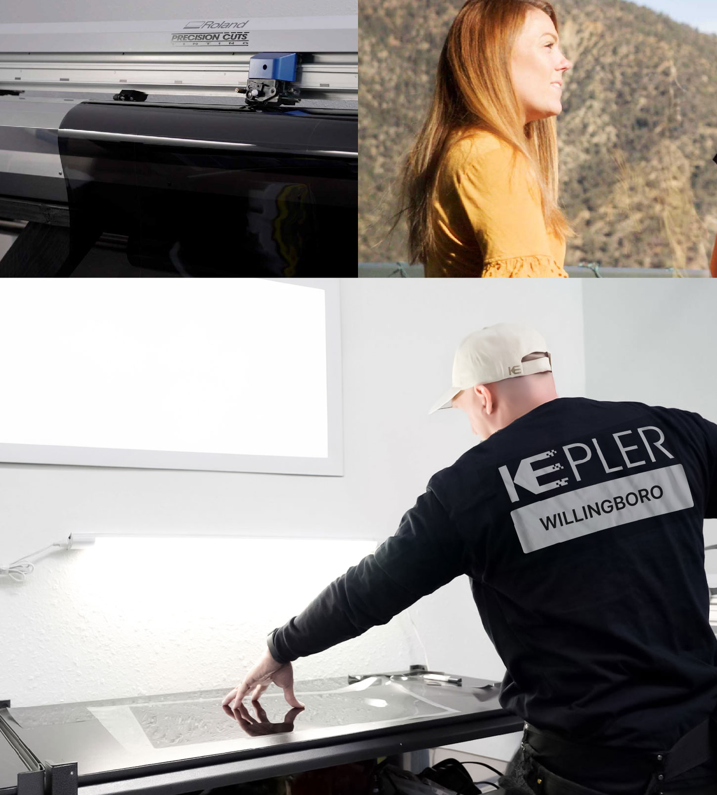 Window Tinting Specialist Cutting Film in Willingboro, New Jersey