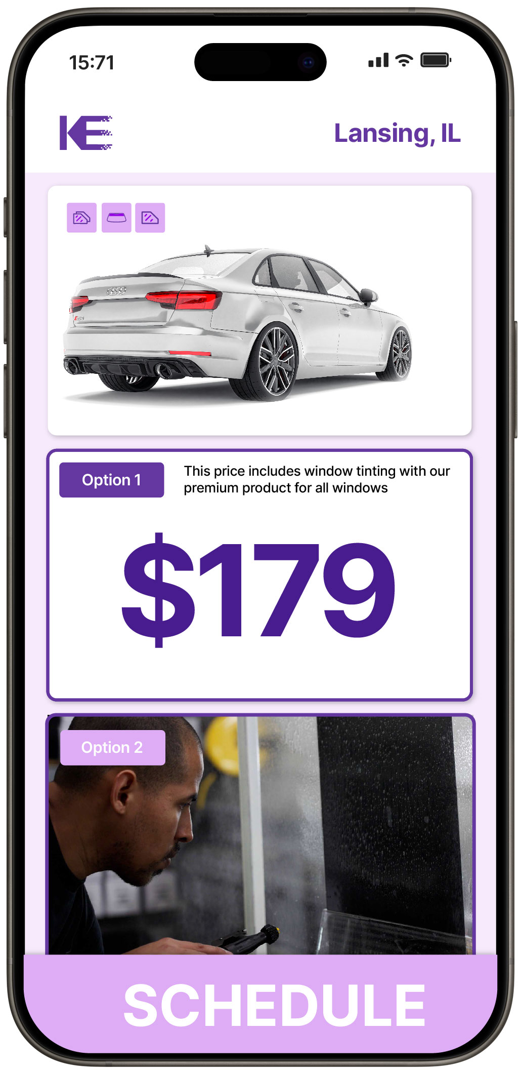 View Reasonable Car Window Tinting Costs in Lansing, Illinois