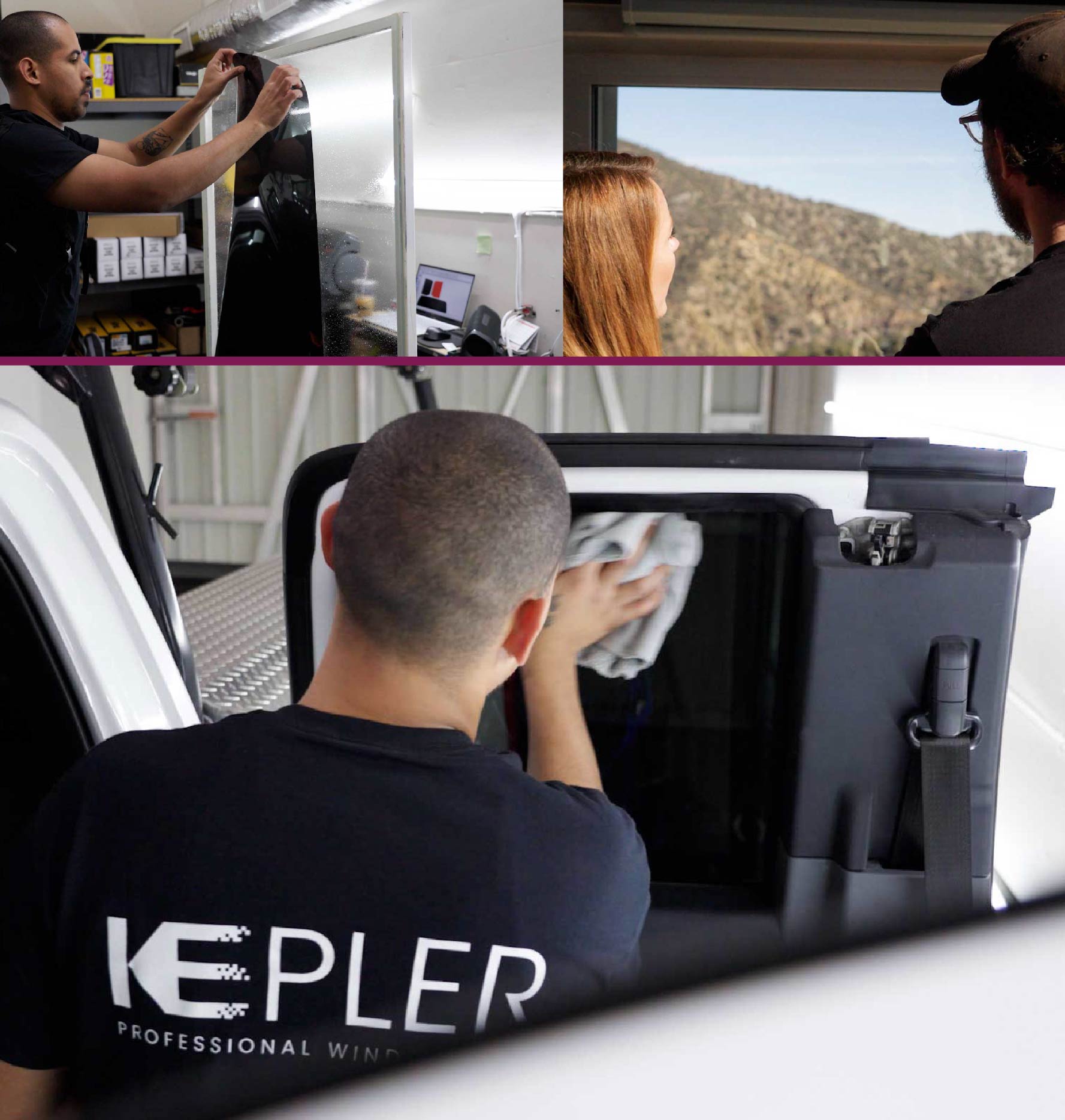 Kepler Dealer Installing Automotive Window Tint in North Dakota