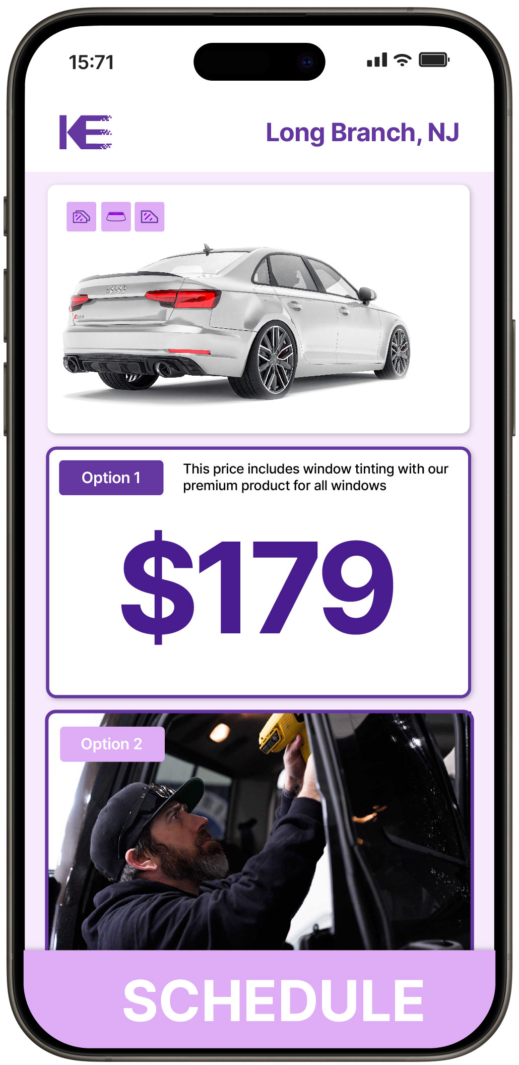 View Affordable Car Window Tinting Rates in Long Branch, New Jersey