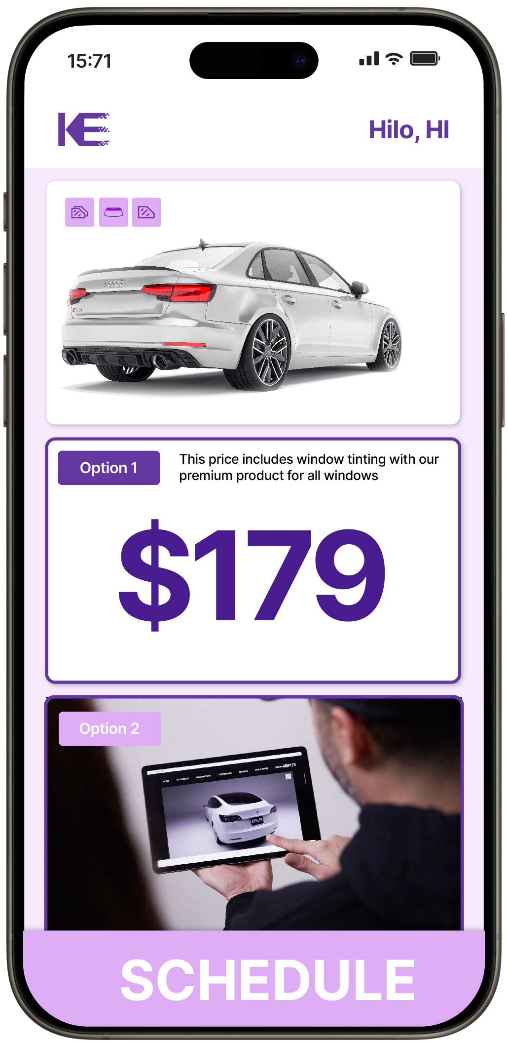 View Affordable Car Window Tinting Prices in Hilo, Hawaii