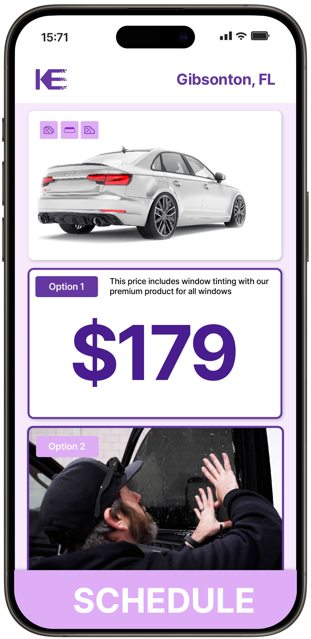 View Reasonable Car Window Tinting Costs in Gibsonton, Florida