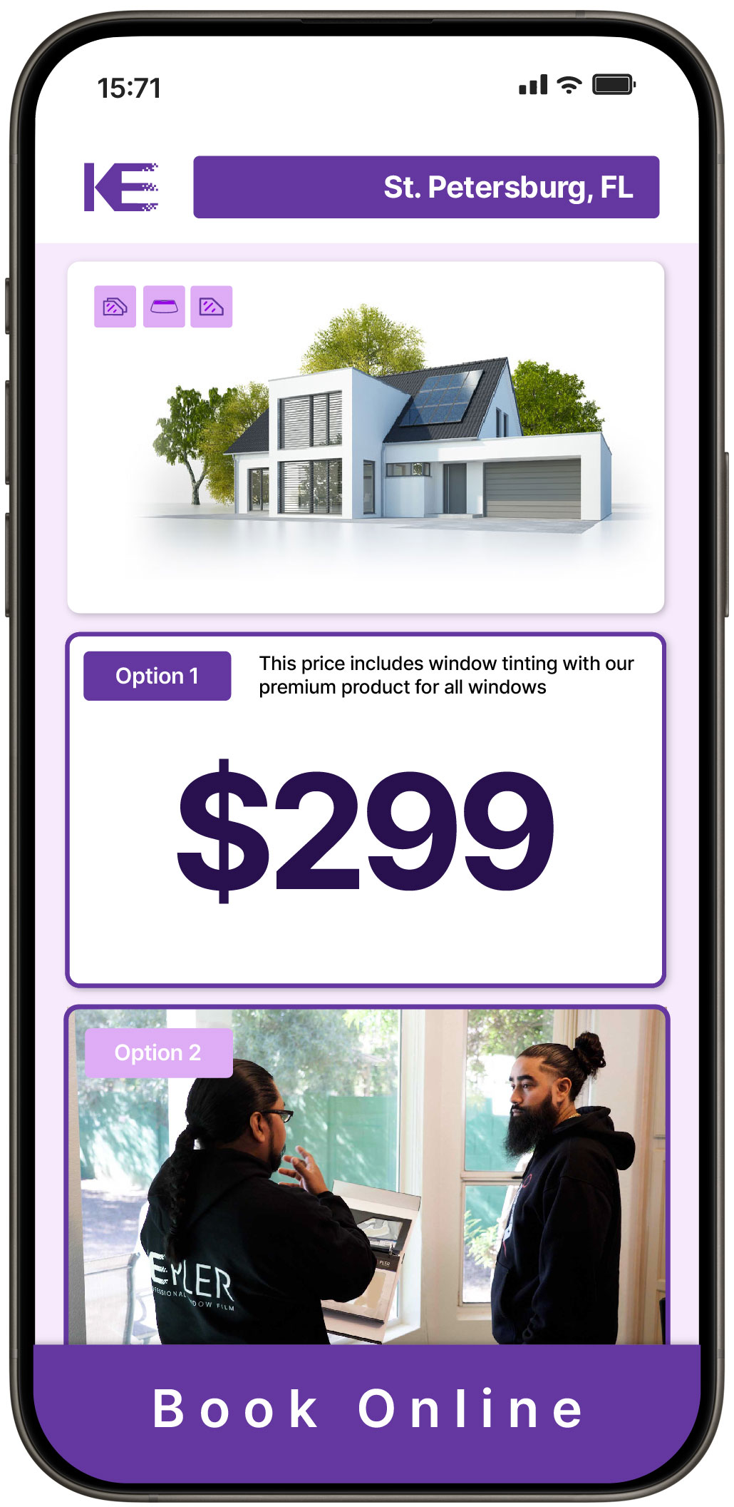 View Affordable Home Window Tinting Rates in St. Petersburg, Florida