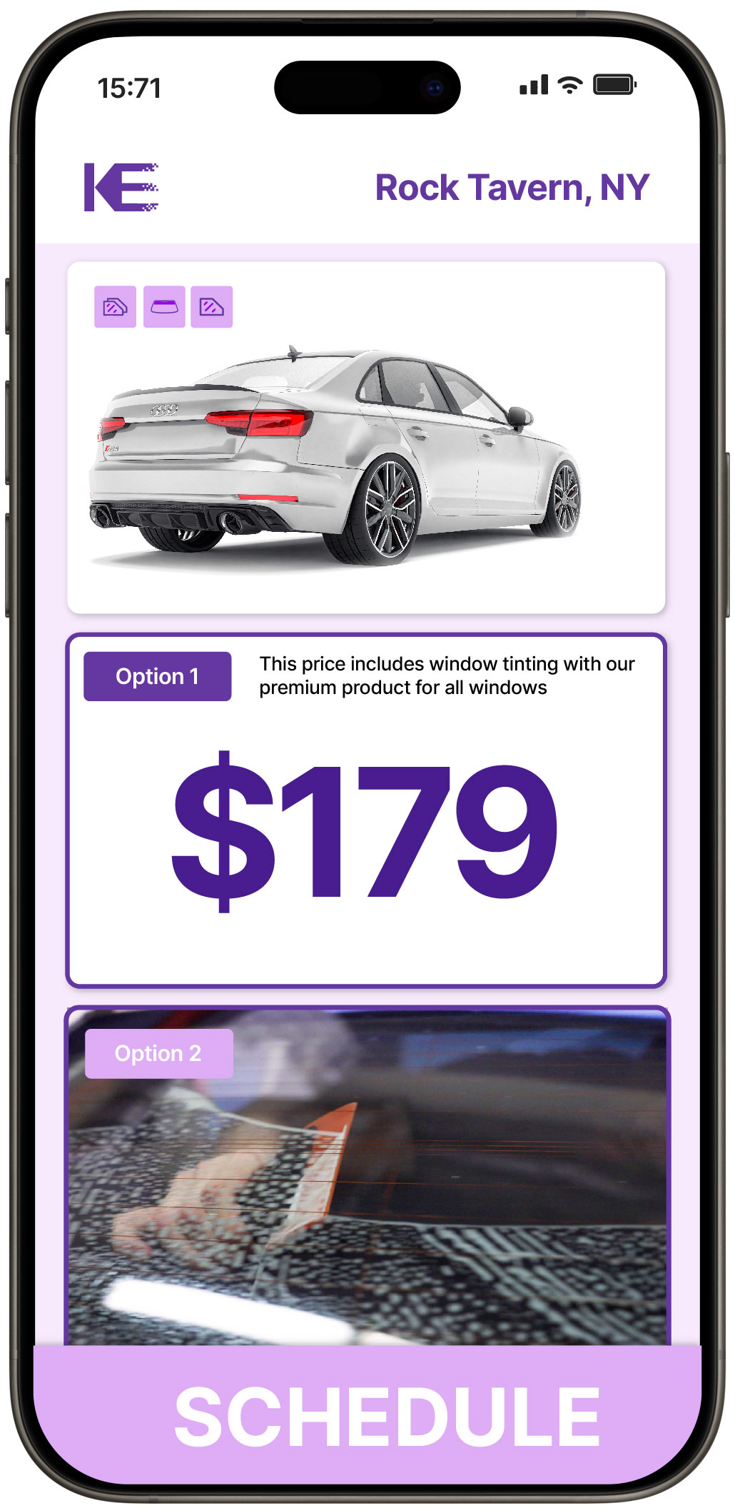 View Affordable Car Window Tinting Prices in Rock Tavern, New York
