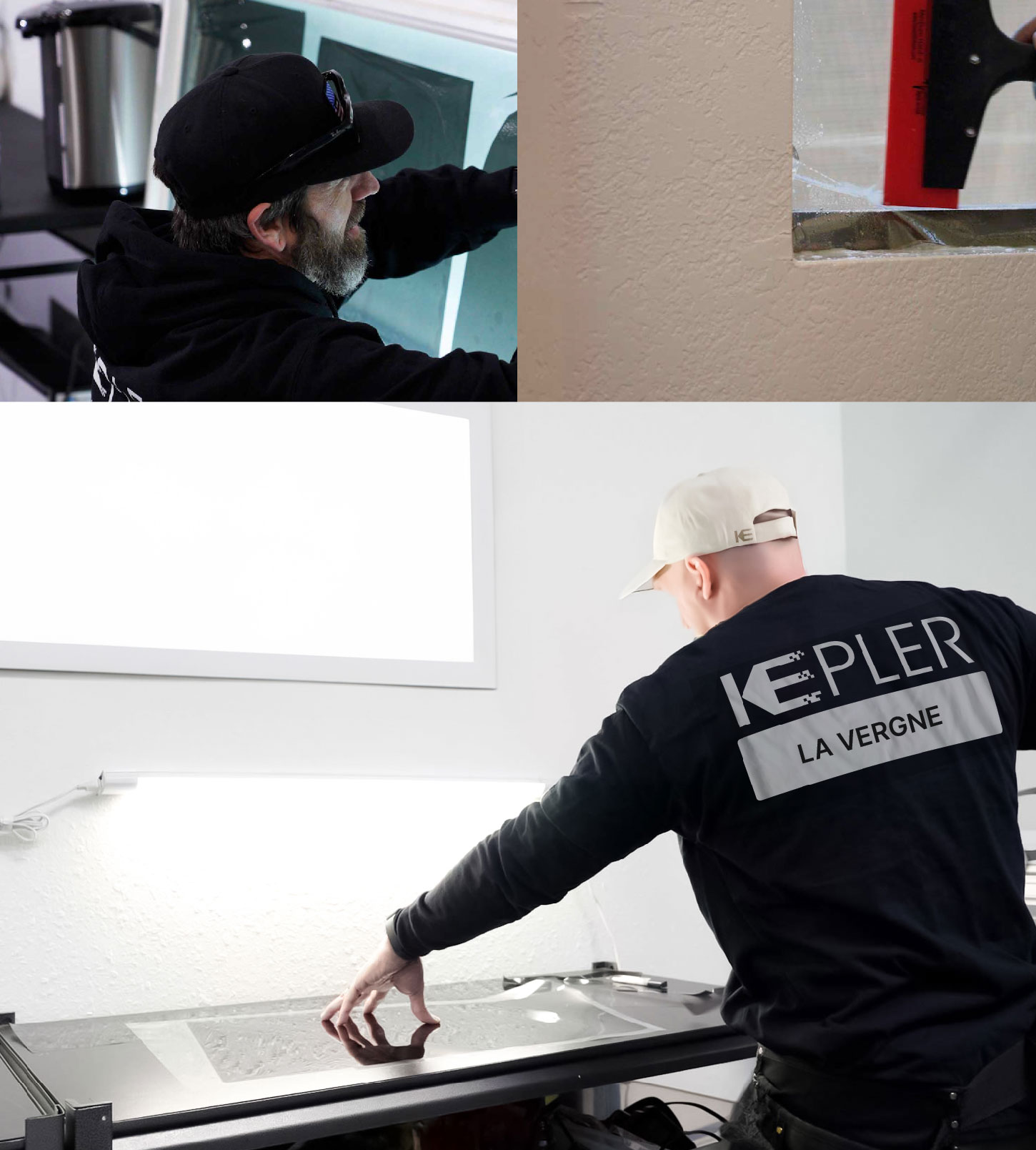 Window Tinting Specialist Cutting Film in La Vergne, Tennessee