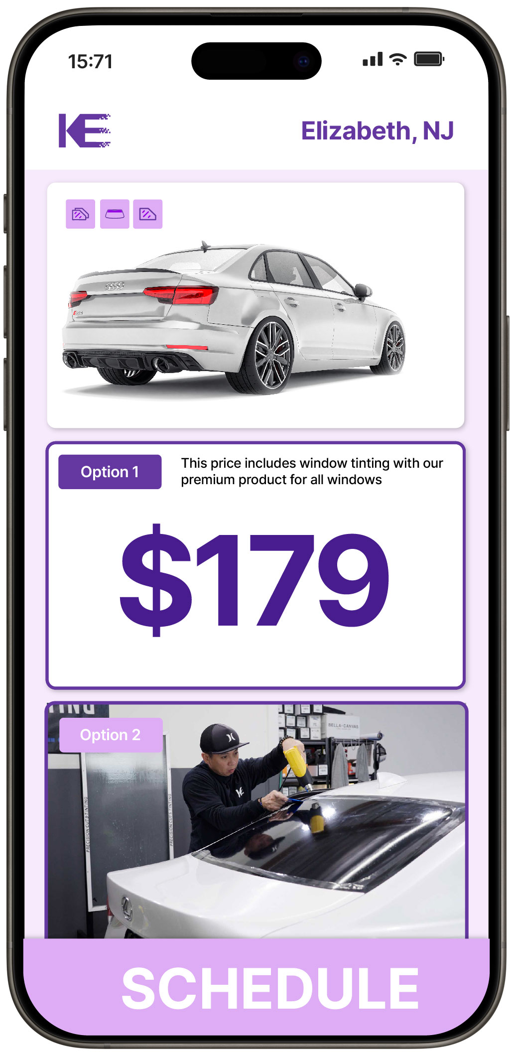 View Competitive Car Window Tinting Prices in Elizabeth, New Jersey