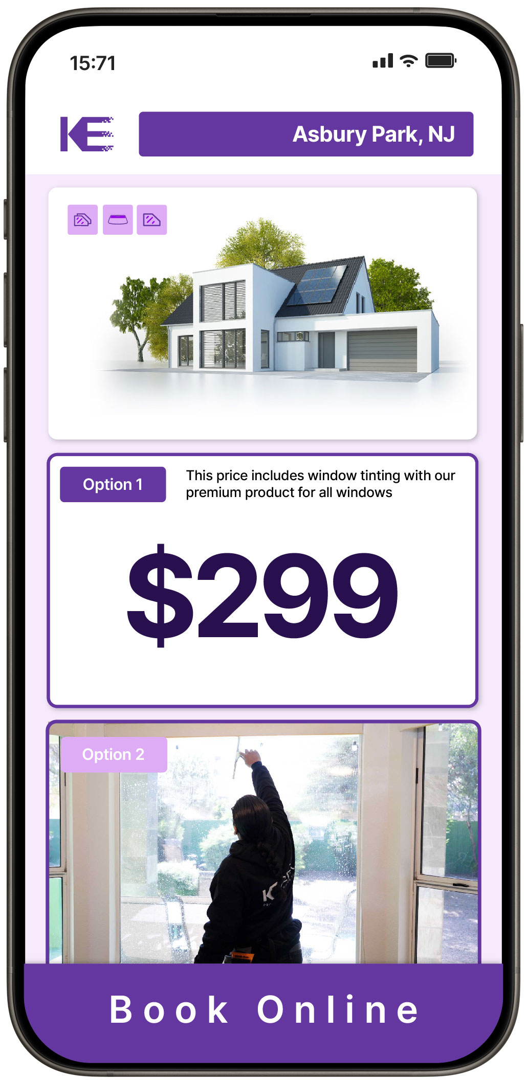 View Affordable Home Window Tinting Rates in Asbury Park, New Jersey