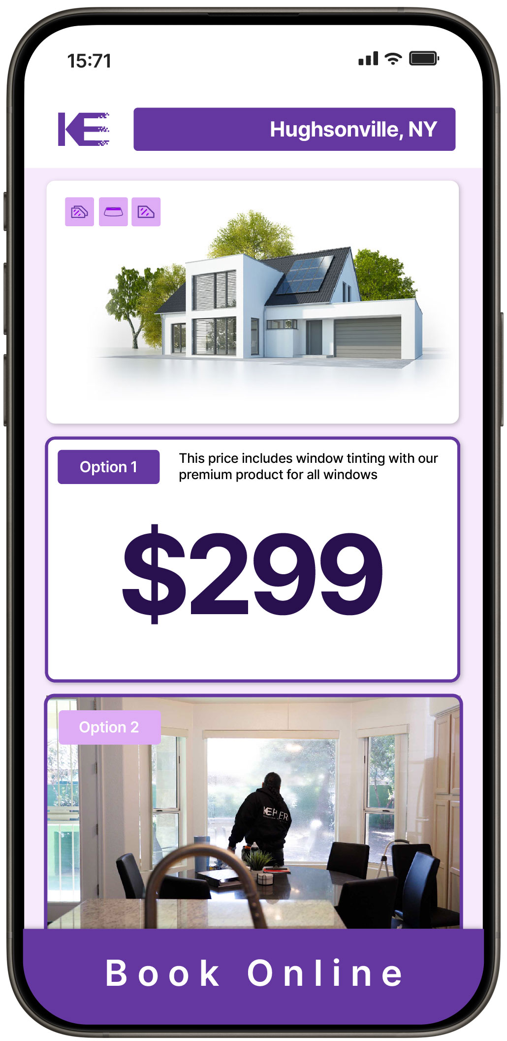 View Competitive Home Window Tinting Prices in Hughsonville, New York