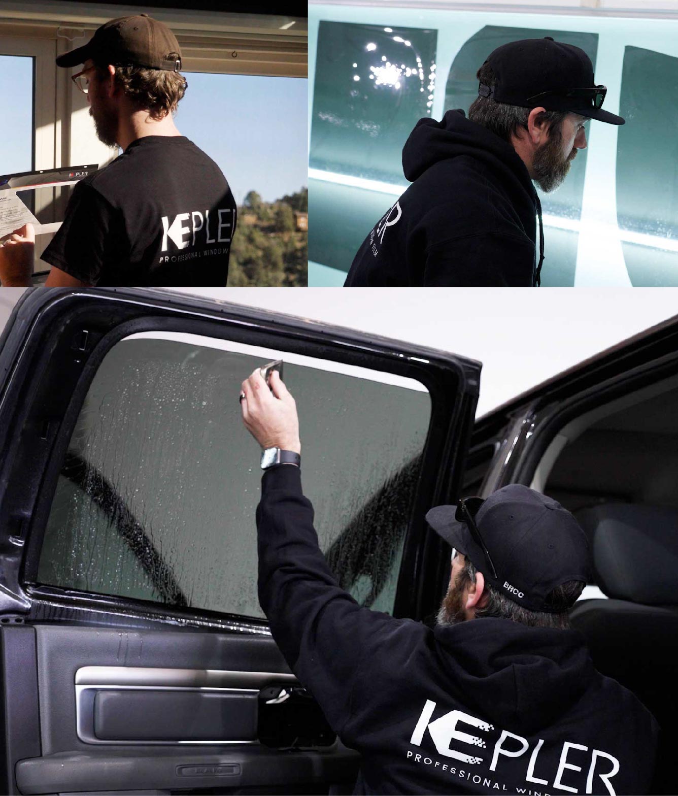 Kepler Window Tinting Specialists at Work in Brookings, South Dakota
