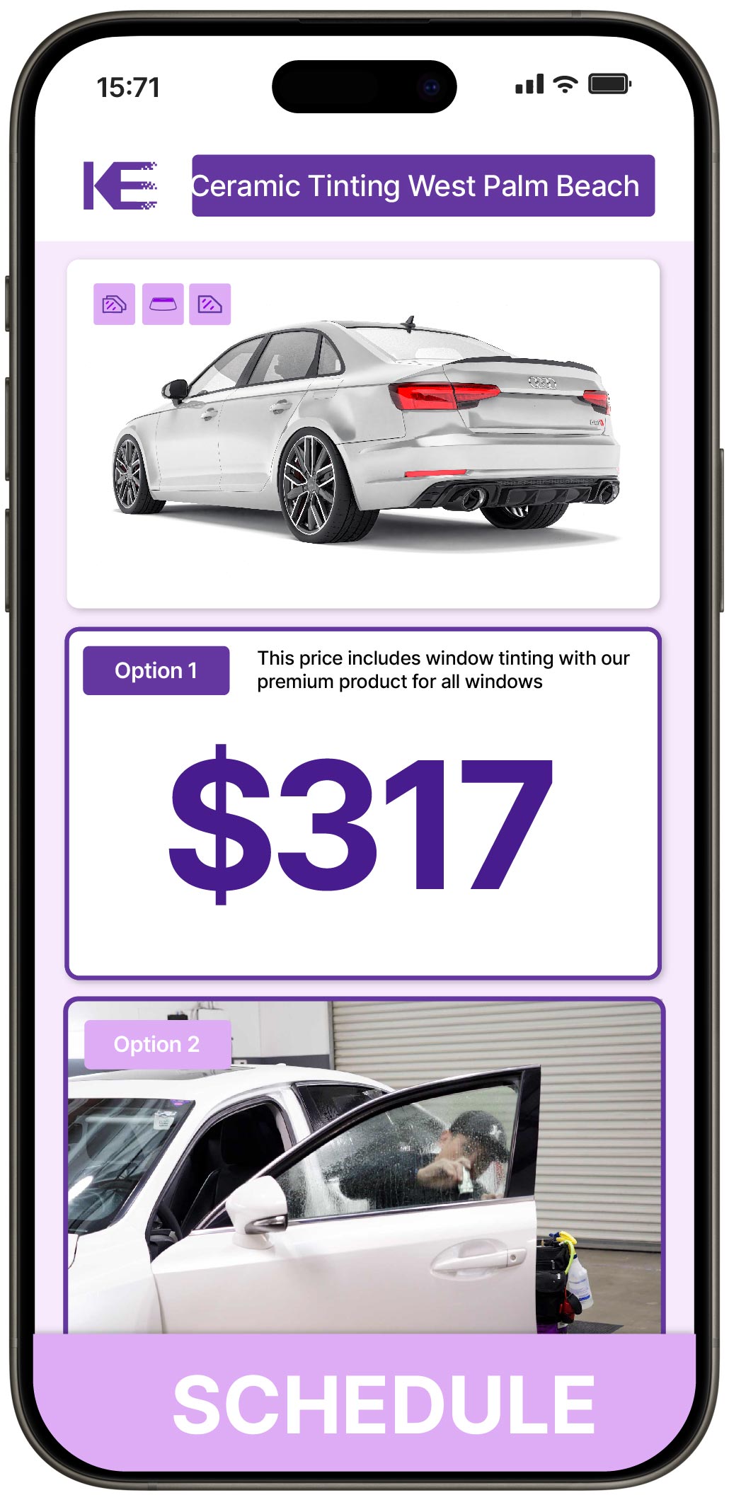 View Reasonable Ceramic Window Tinting Rates in West Palm Beach, Florida