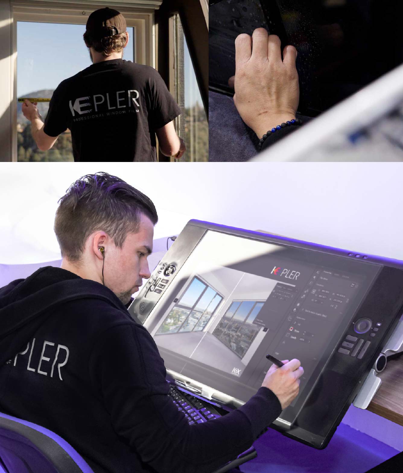 Kepler Specialist Performing Commercial Window Tinting in Albuquerque Albuquerque