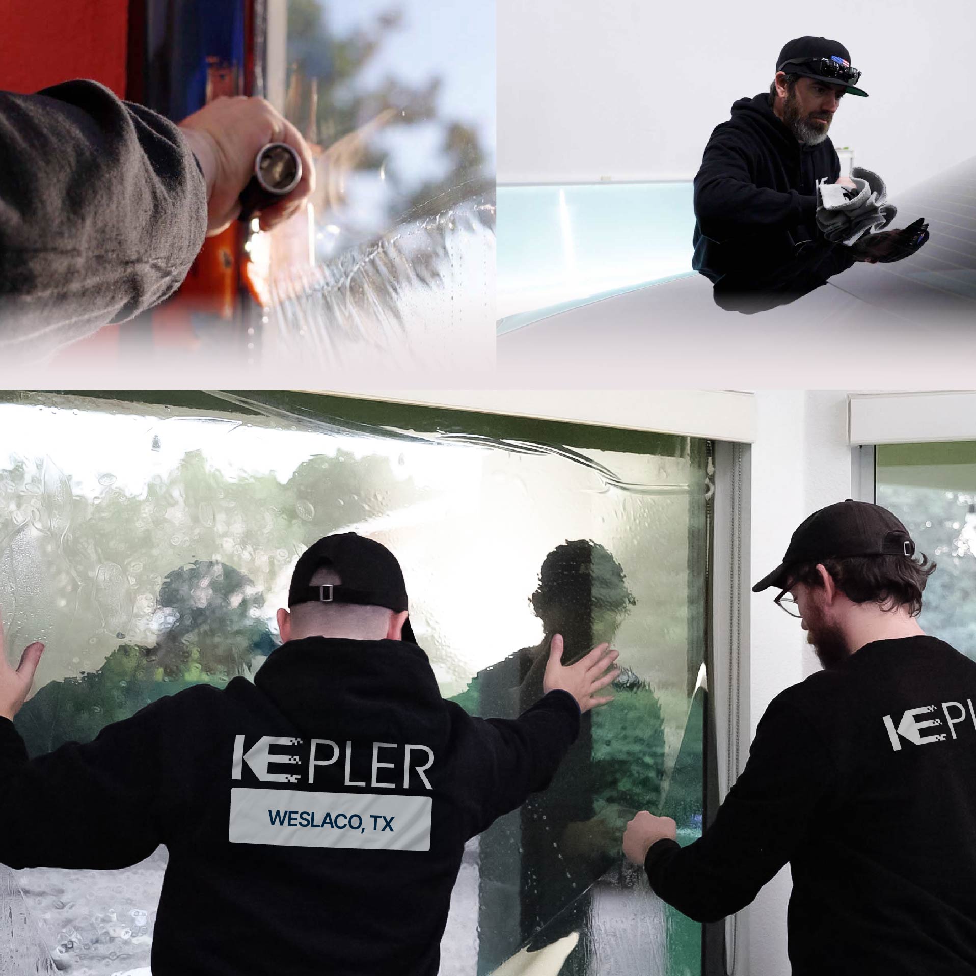 Kepler Specialist Performing Commercial Window Tinting in Weslaco Weslaco