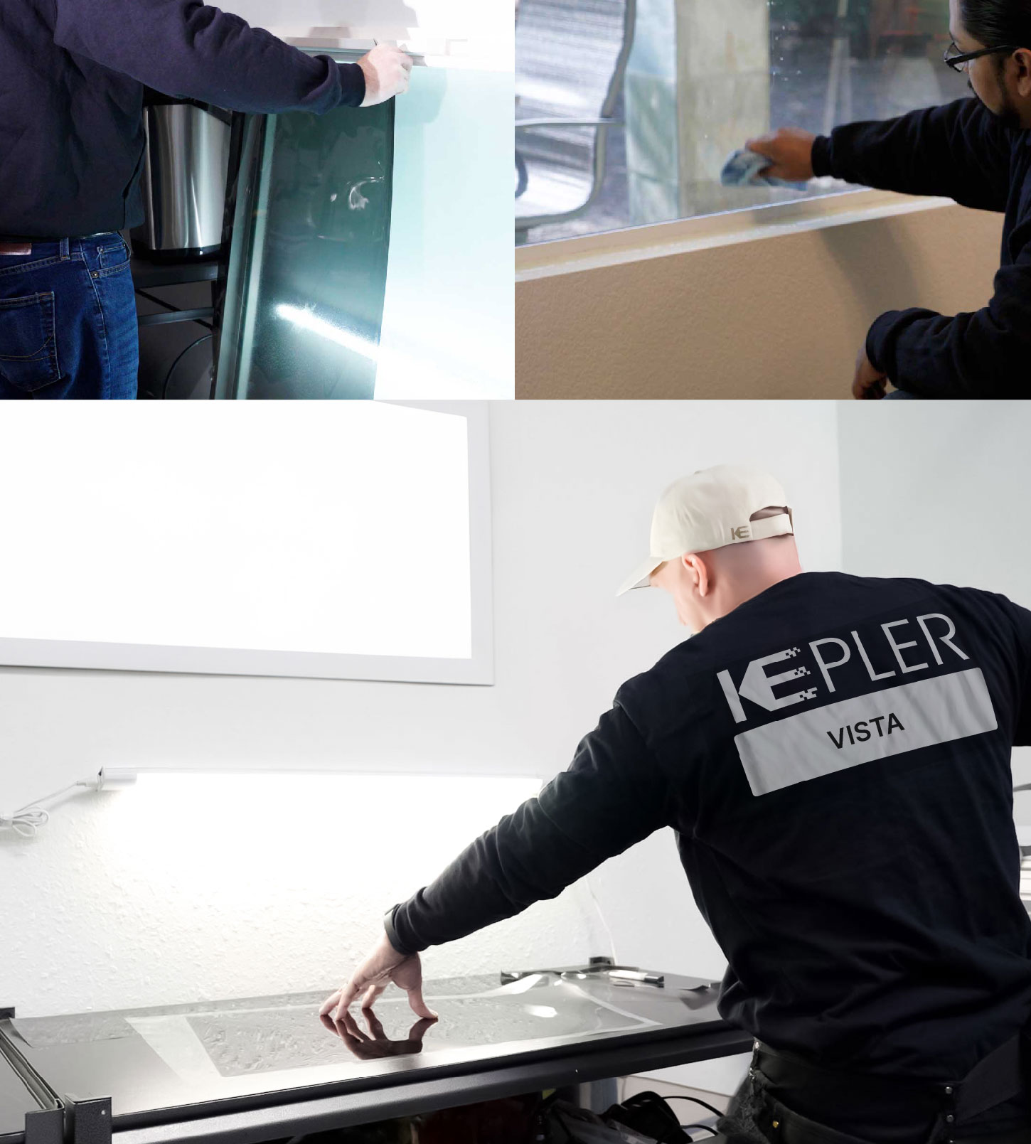Window Tinting Specialist Cutting Film in Vista, California