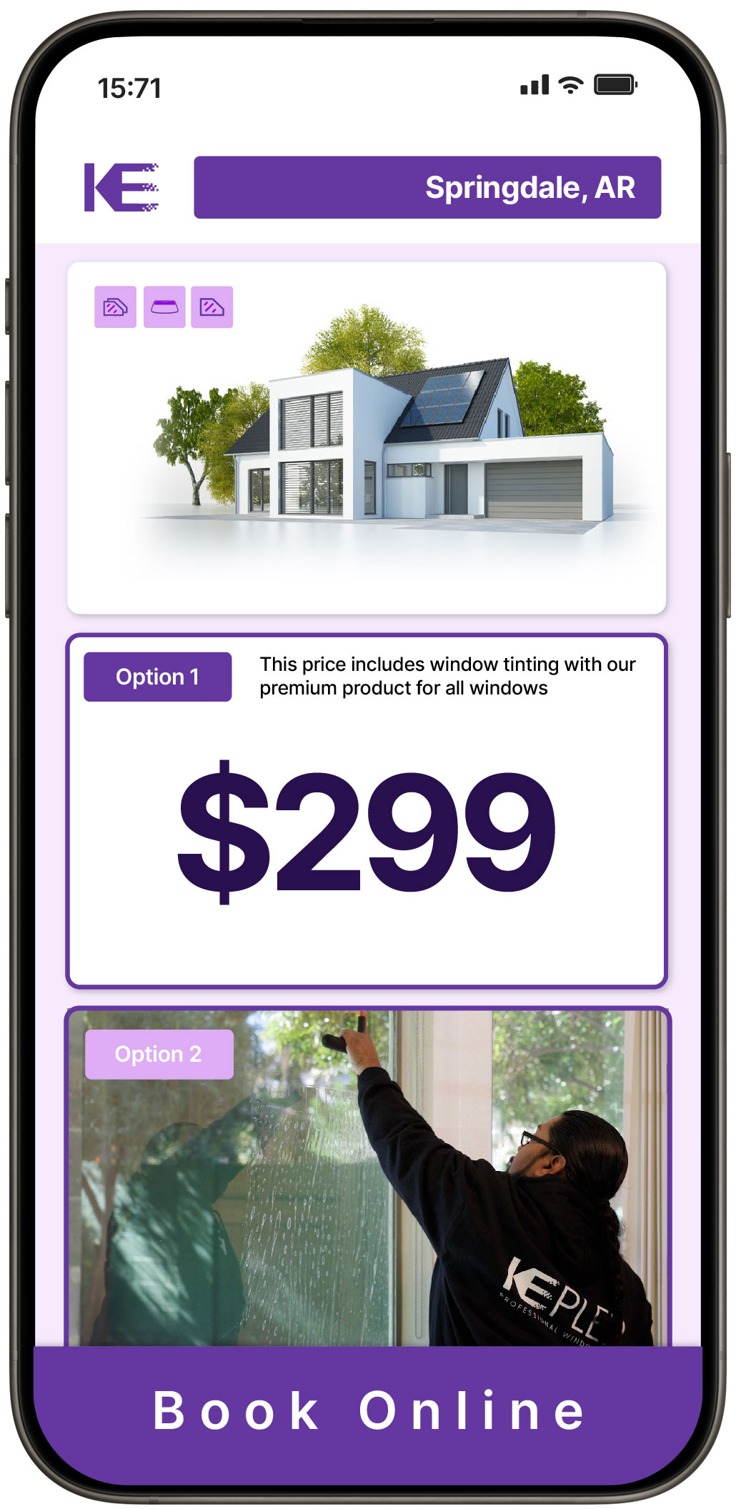 View Affordable Home Window Tinting Prices in Springdale, Arkansas