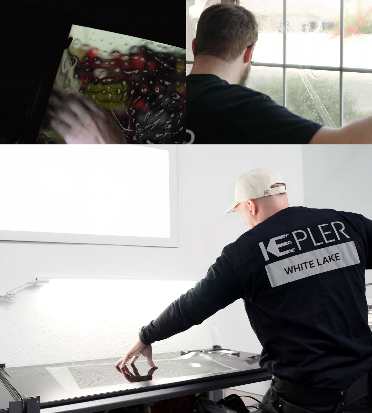 Window Tinting Specialist Cutting Film in White Lake, Michigan