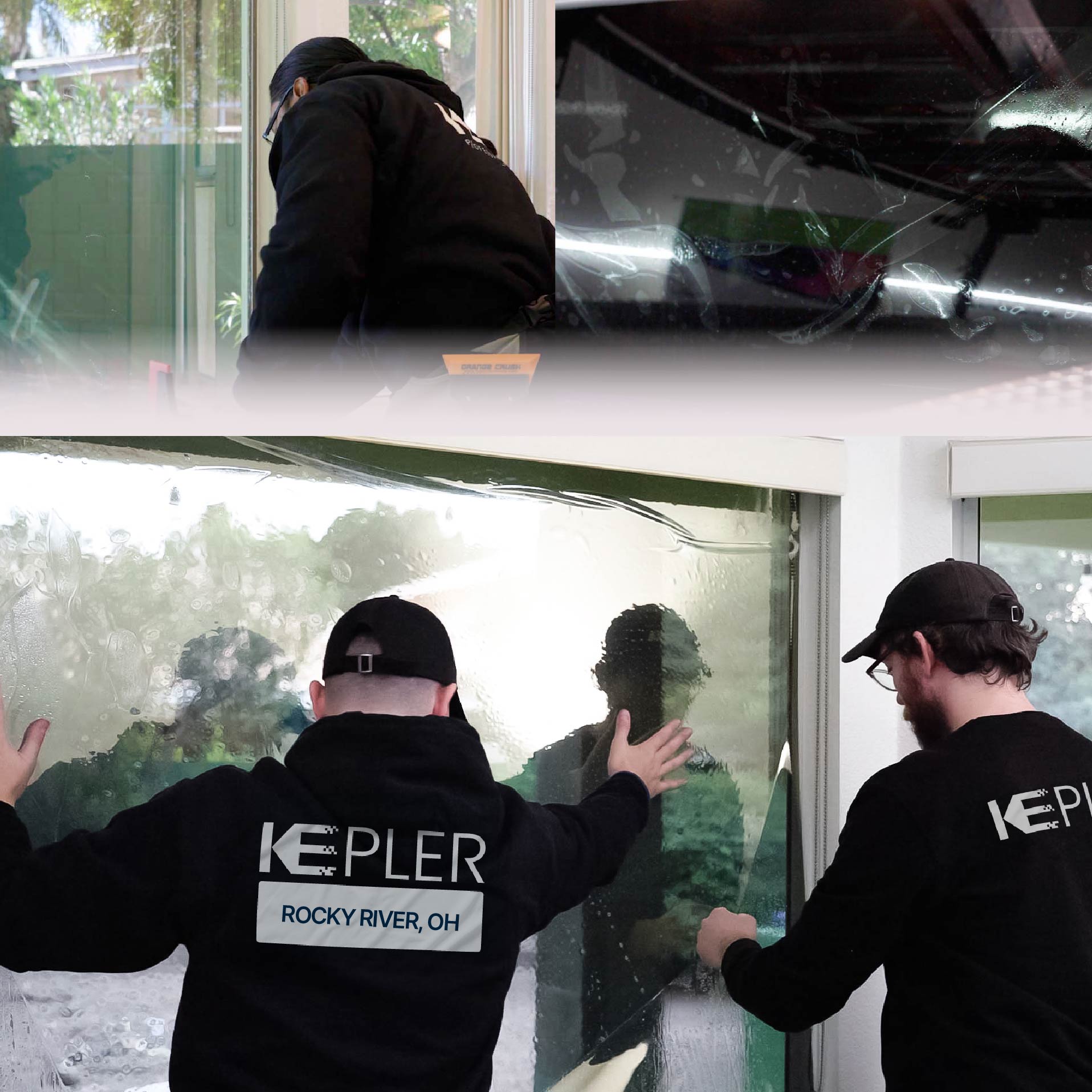 Kepler Specialist Performing Commercial Window Tinting in Rocky River Rocky River
