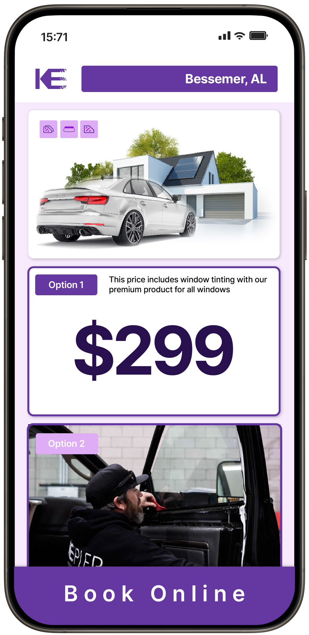 View Competitive Window Tinting Prices in Bessemer, Alabama