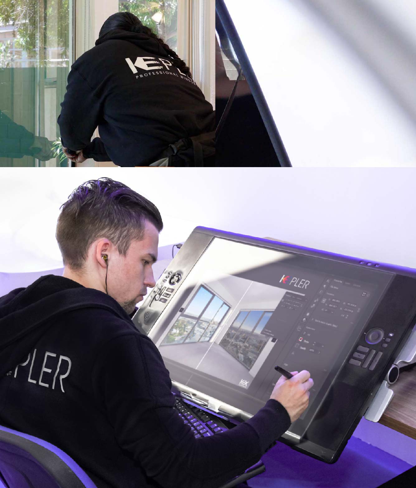 Kepler Specialist Performing Commercial Window Tinting in Rutherford Rutherford