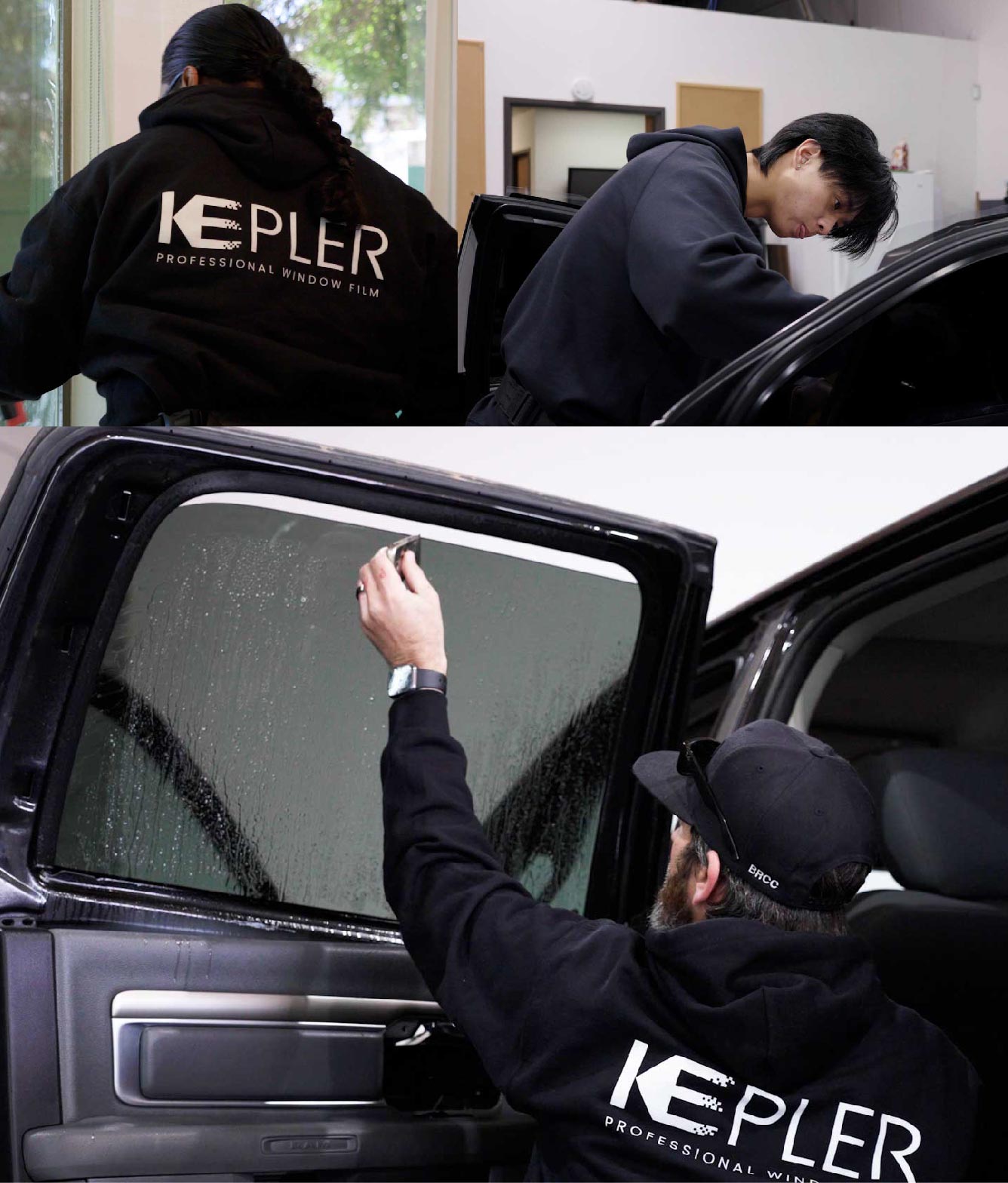Kepler Window Tinting Specialists at Work in Elliottsburg, Pennsylvania