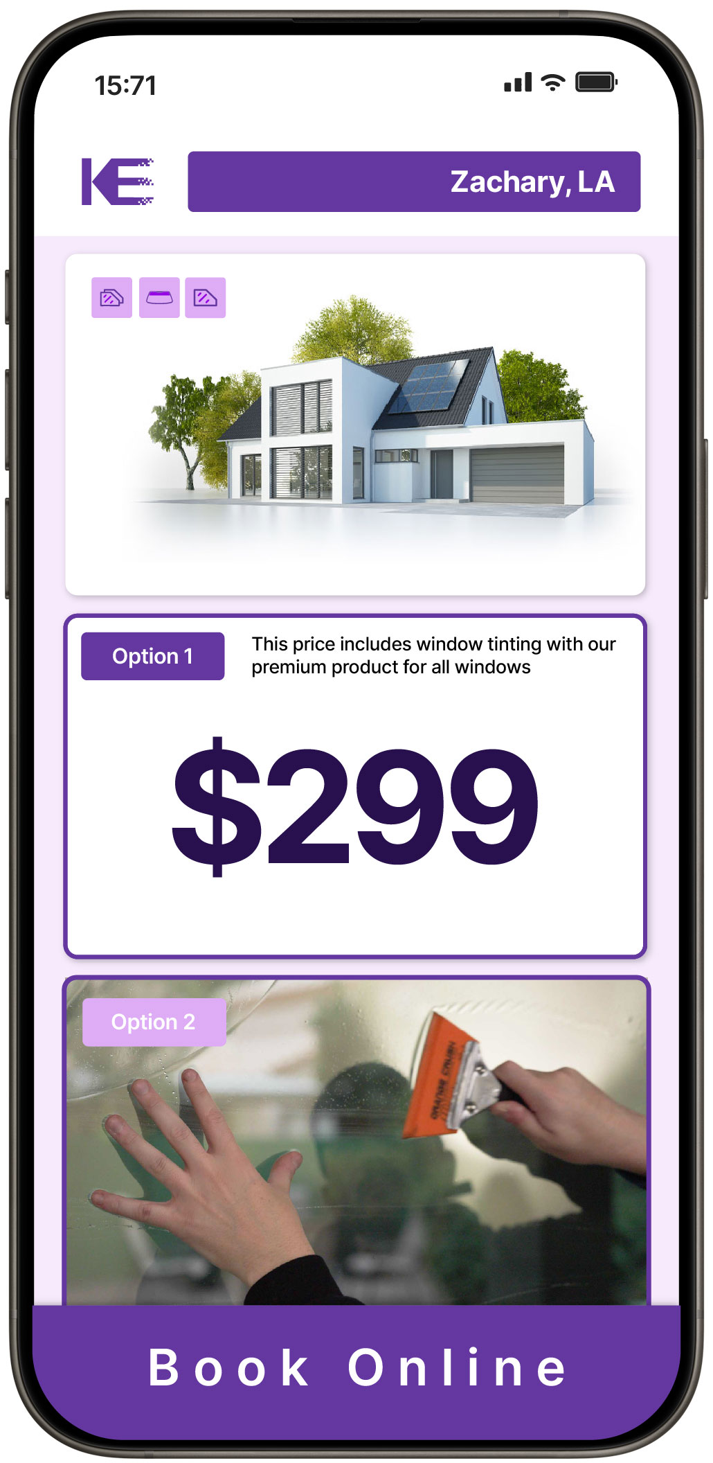View Competitive Home Window Tinting Rates in Zachary, Louisiana