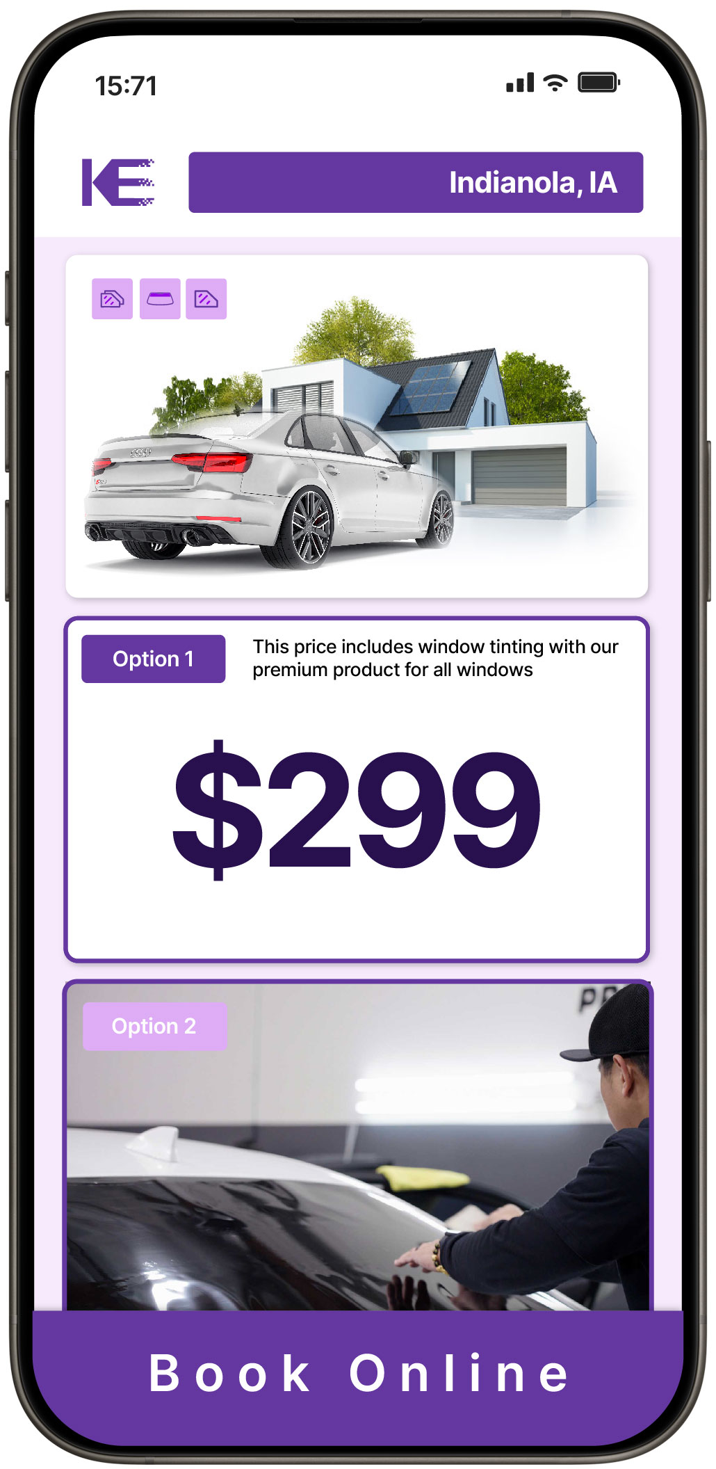 View Competitive Window Tinting Prices in Indianola, Iowa