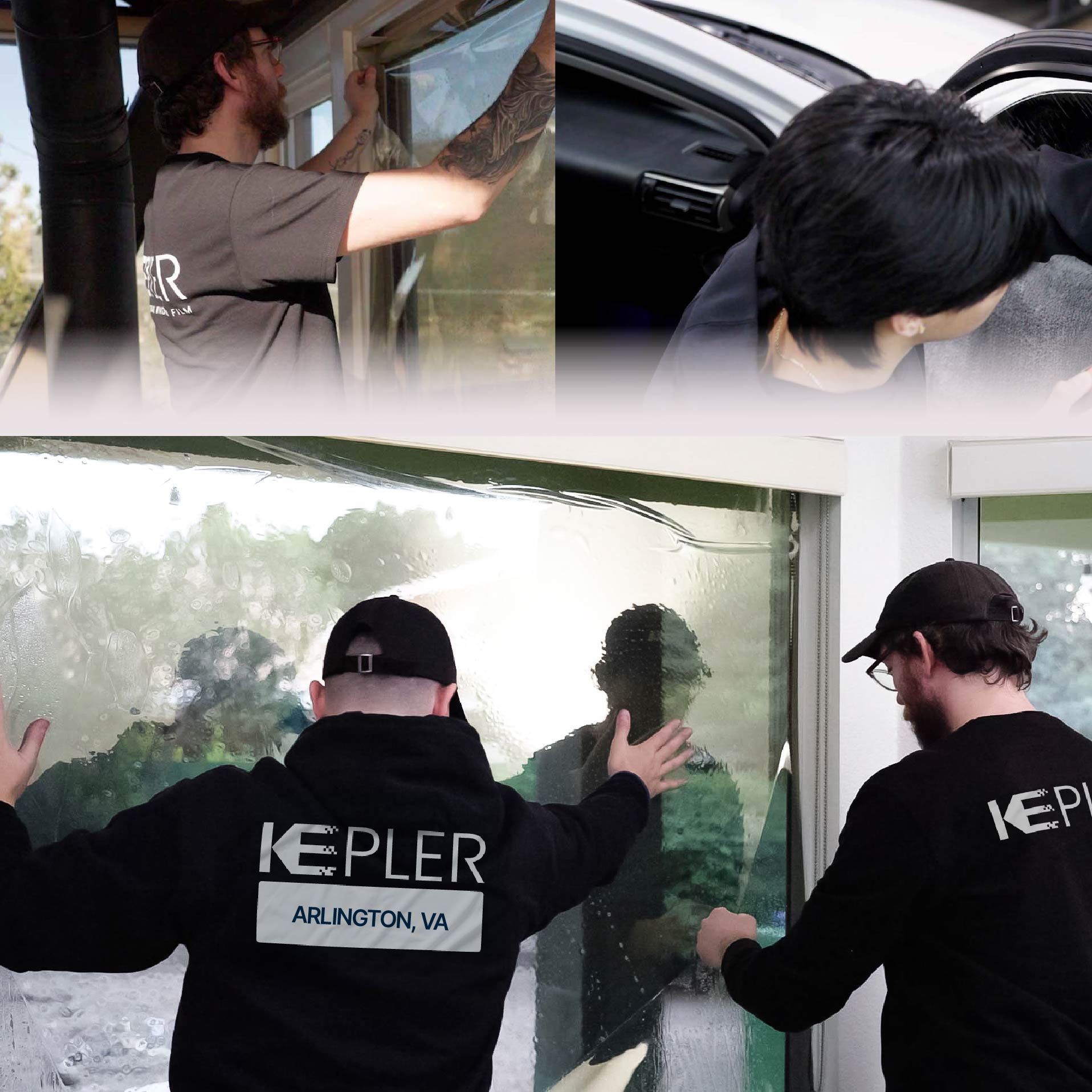 Kepler Specialist Performing Commercial Window Tinting in Arlington Arlington