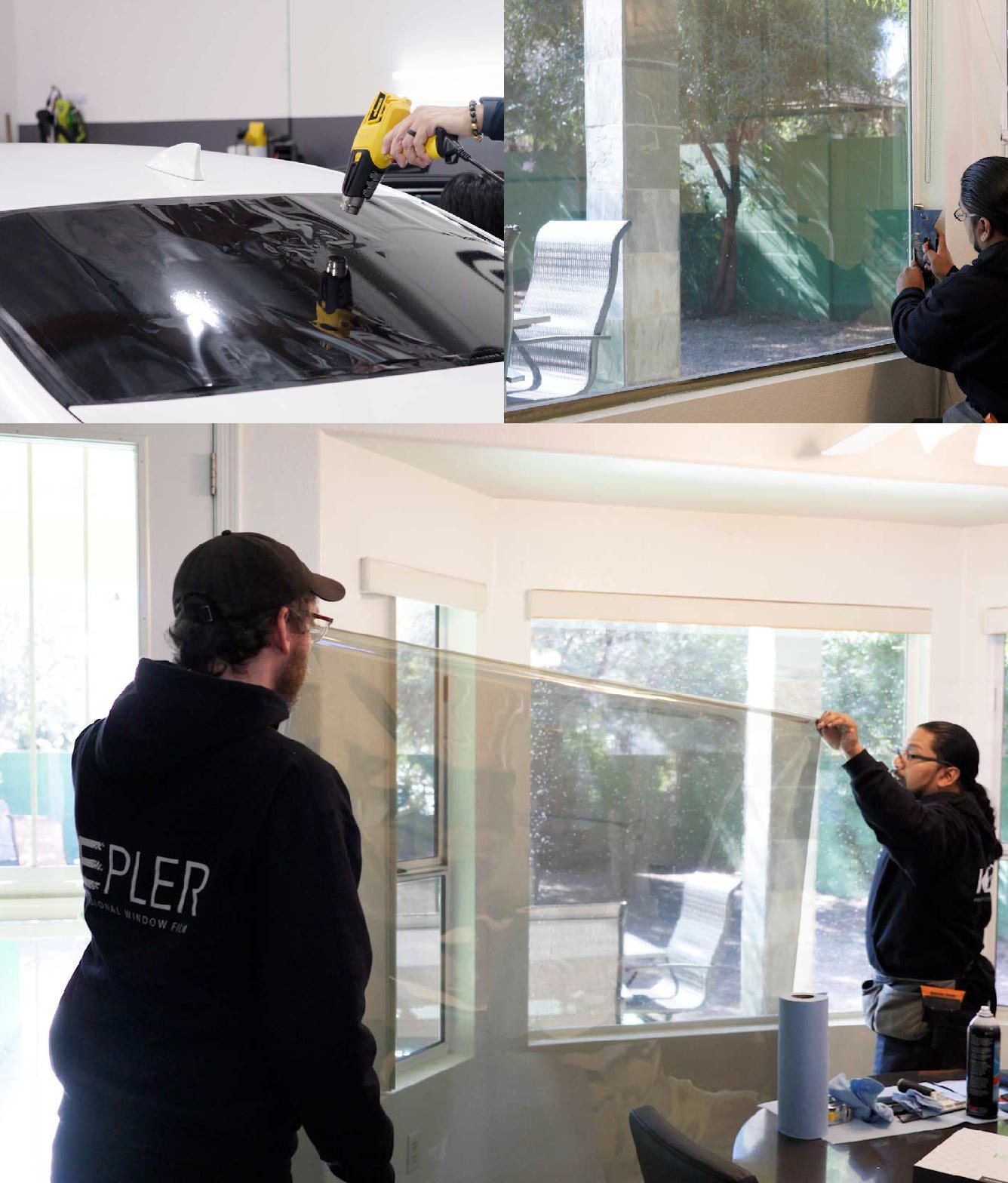 Home Window Tinting Specialist with Film in Matthews, North Carolina