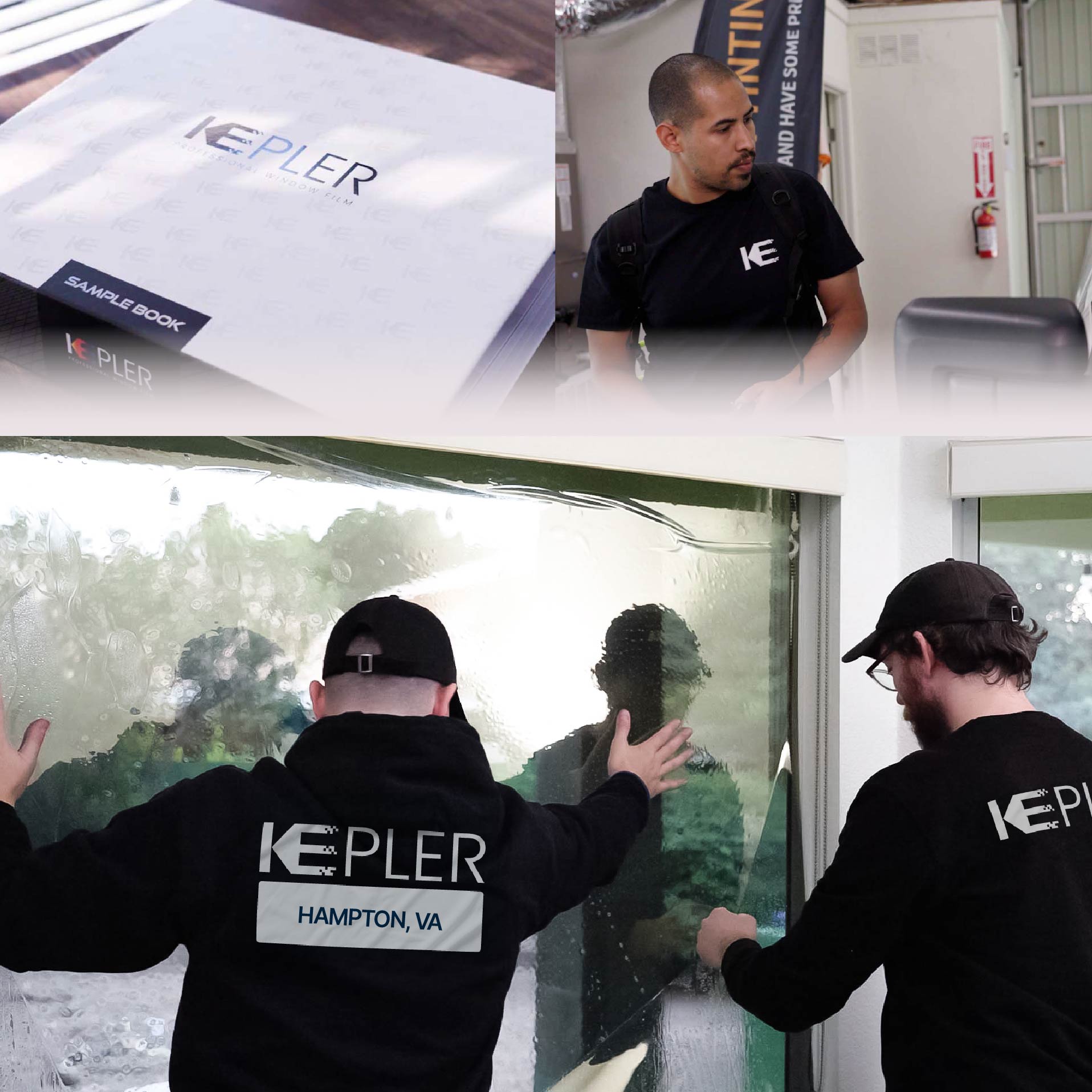 Kepler Specialist Performing Commercial Window Tinting in Hampton Hampton
