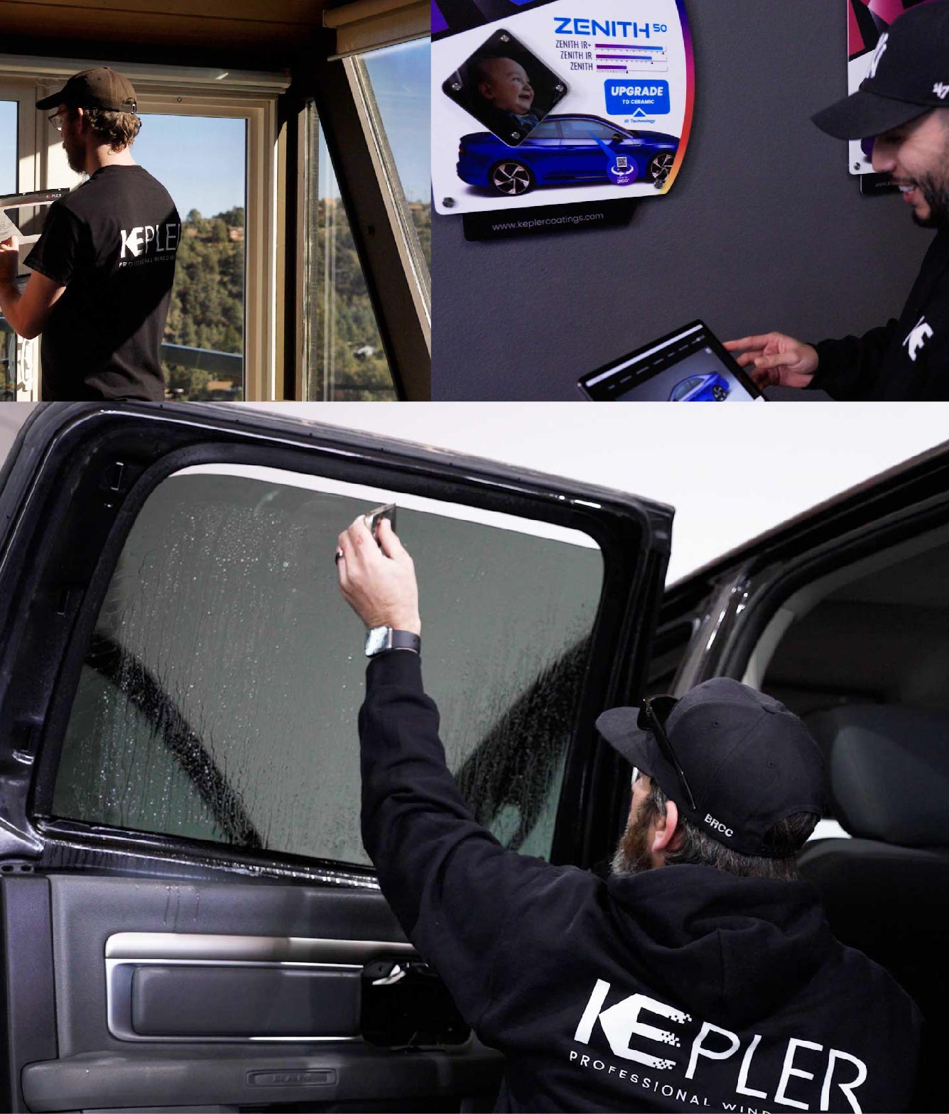 Kepler Window Tinting Specialists at Work in Clarksburg, Maryland