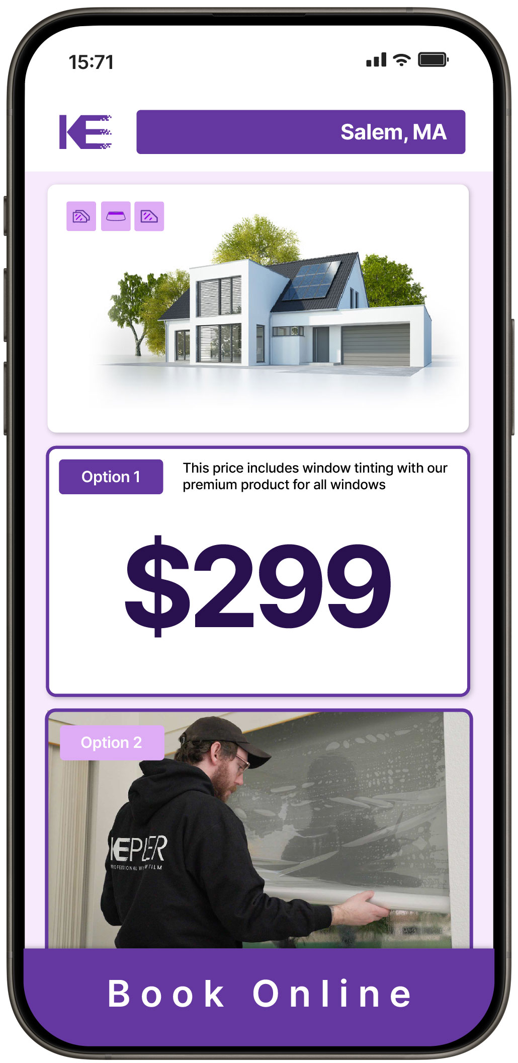 View Affordable Home Window Tinting Prices in Salem, Massachusetts