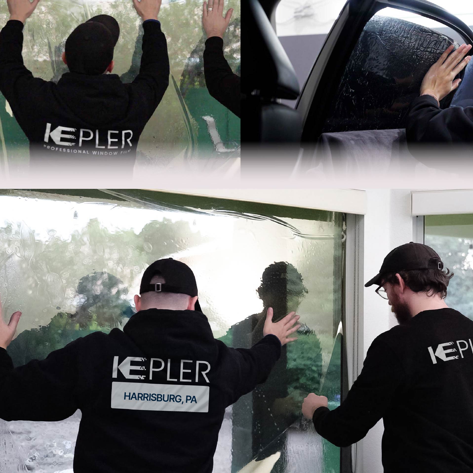 Kepler Specialist Performing Commercial Window Tinting in Harrisburg Harrisburg