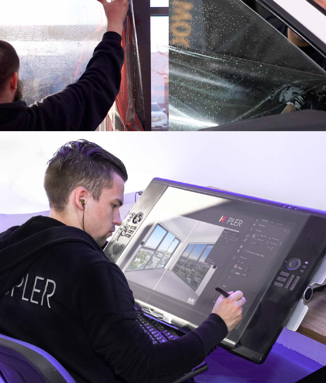 Kepler Specialist Performing Commercial Window Tinting in Hanover Hanover