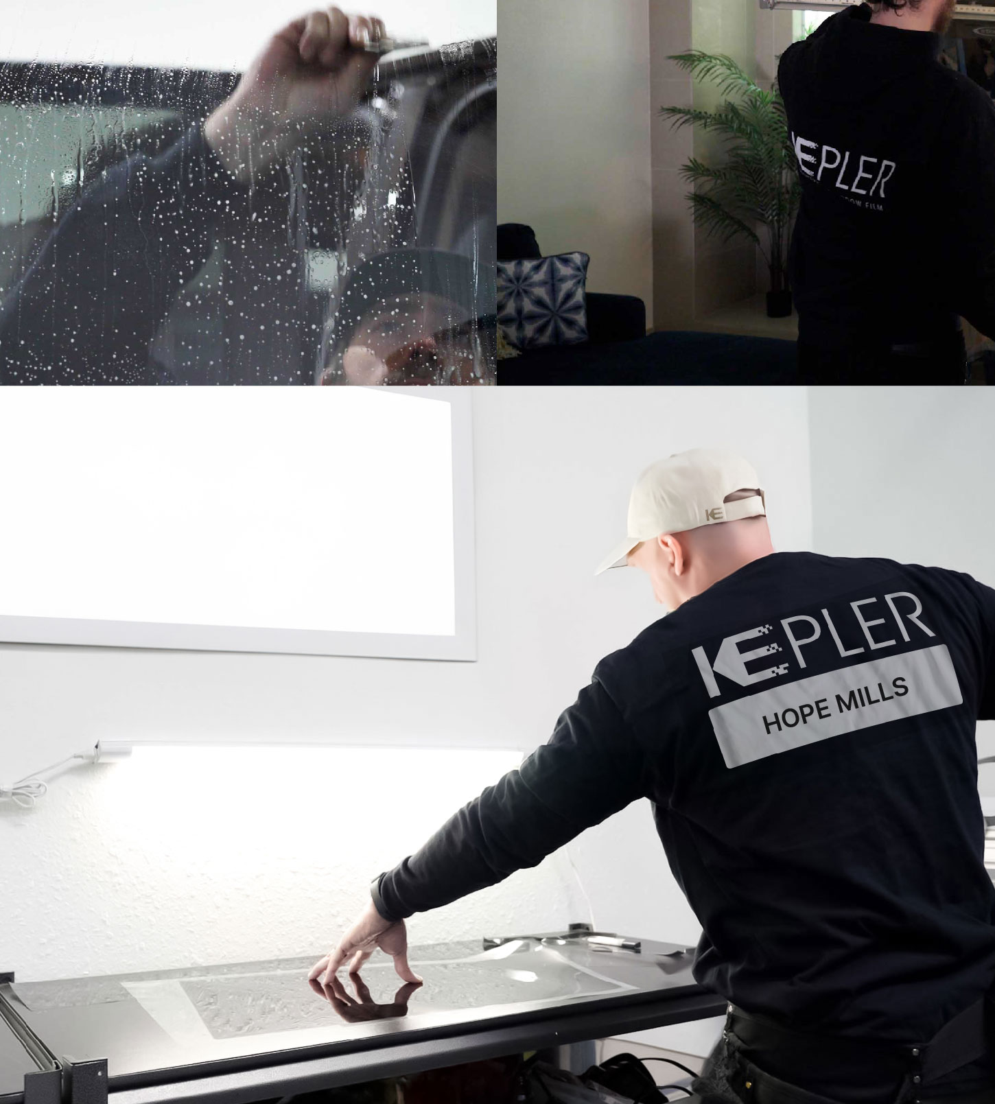 Window Tinting Specialist Cutting Film in Hope Mills, North Carolina