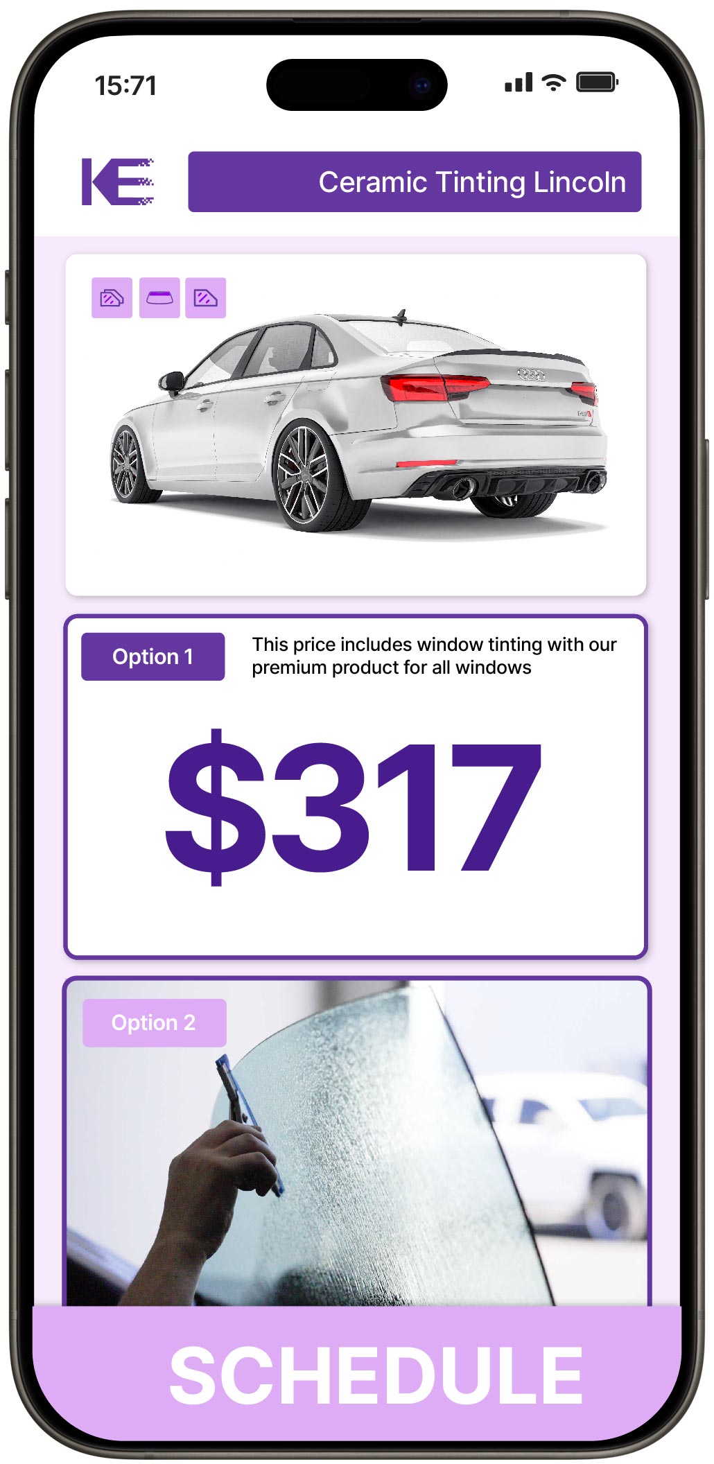 View Competitive Ceramic Window Tinting Rates in Lincoln, Nebraska