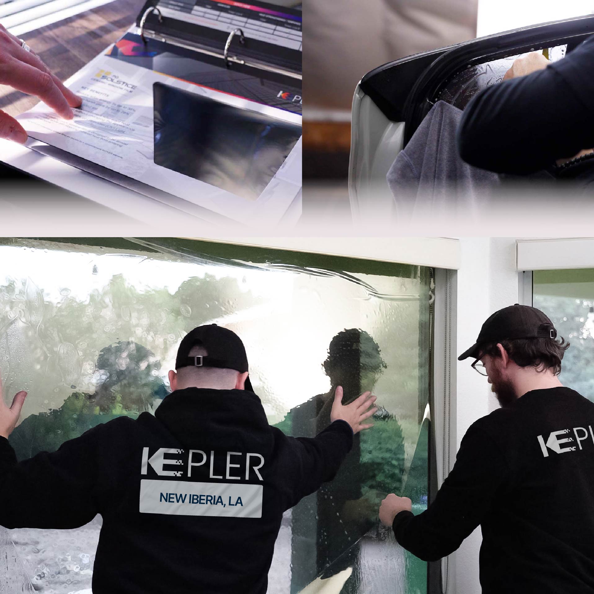 Kepler Specialist Performing Commercial Window Tinting in New Iberia New Iberia